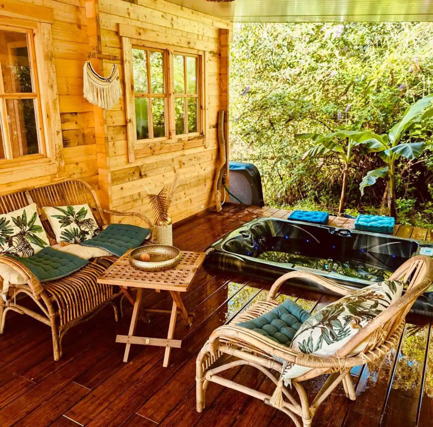 Coco bohème — Cabane sur pilotis avec jacuzzi à Hautes-Pyrénées