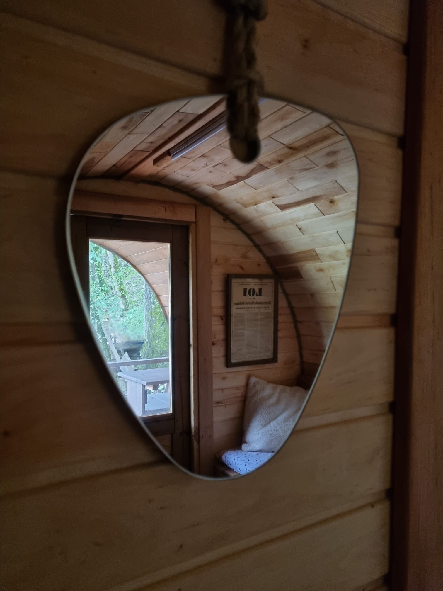 La cabane Tonneau — Séjour cocooning avec spa à Indre à Châteauroux — cuisine