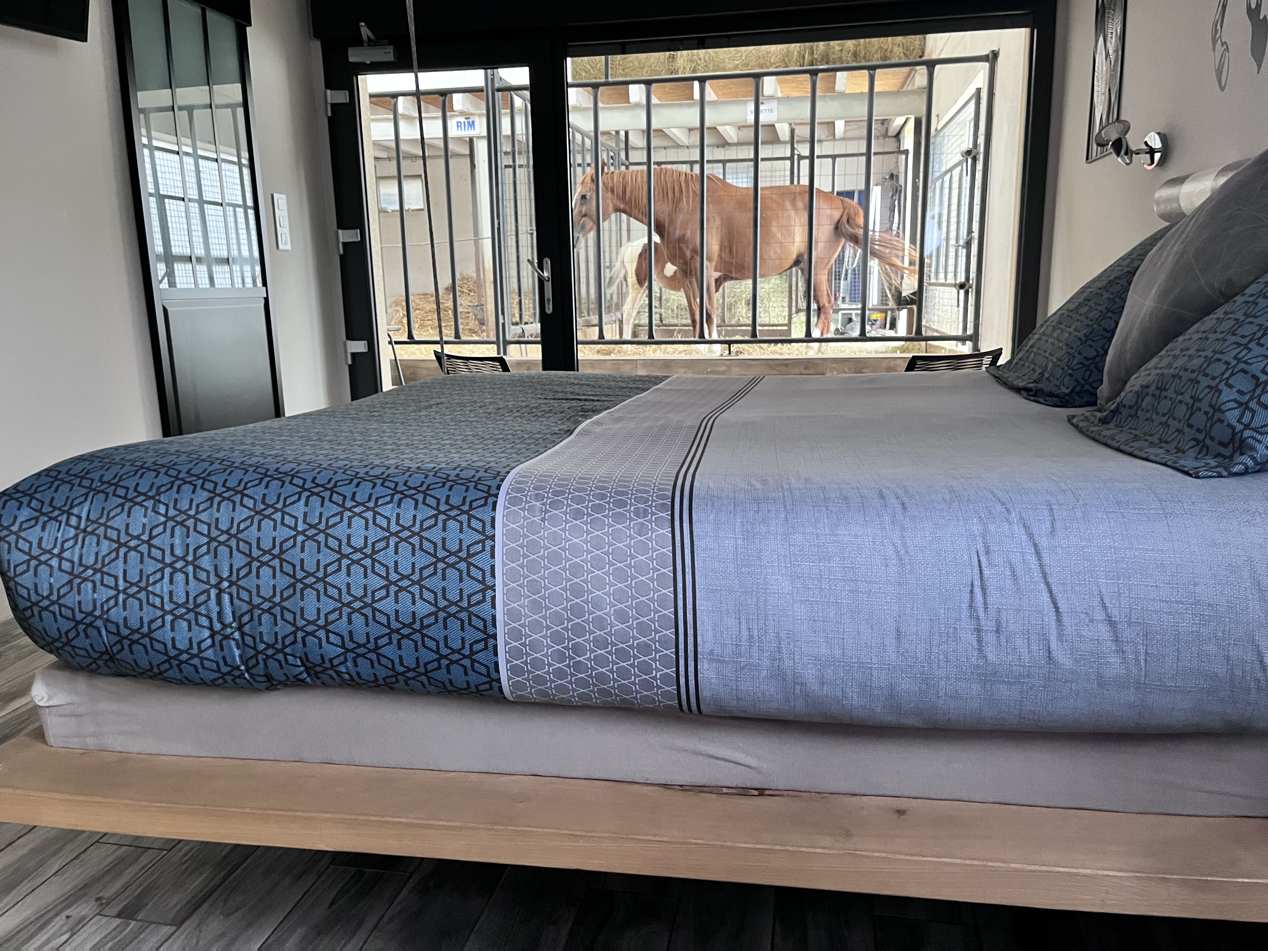 Suite 1 - 5 personnes avec accès direct aux chevaux — Hébergement insolite à Vosges à Épinal — cuisine