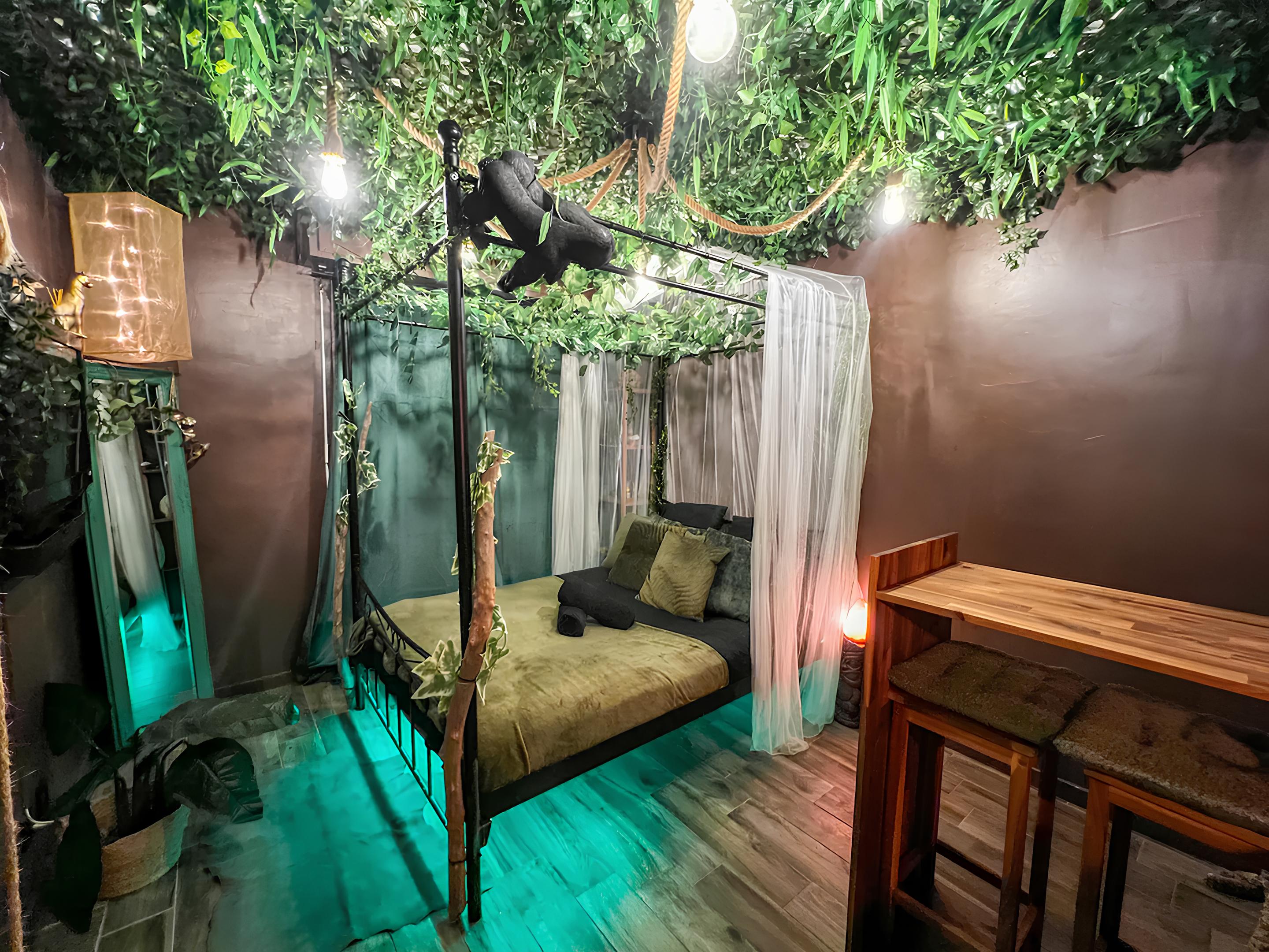 La Tanière de Mowgli — Chambre à thème avec spa à Plage du Môle (Hérault)