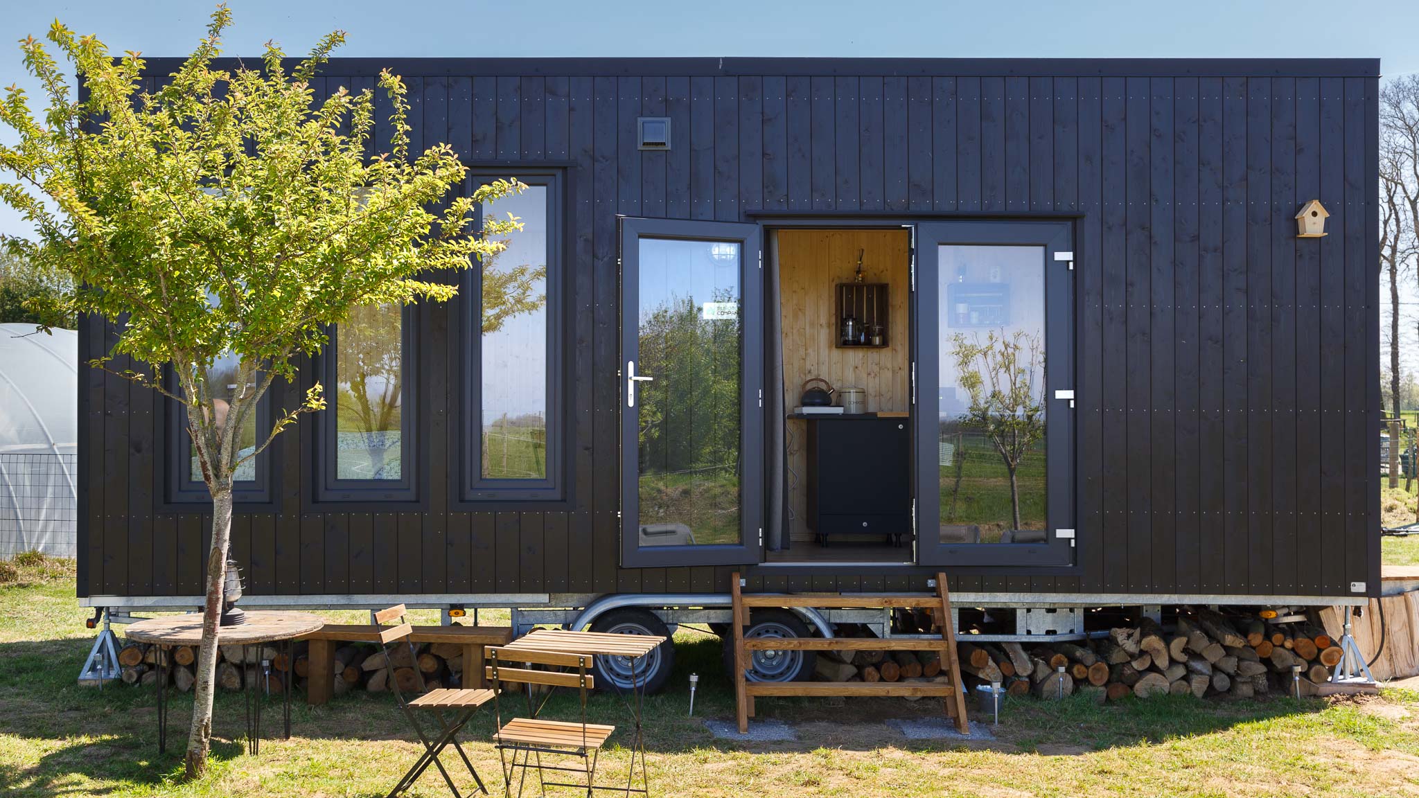 Tiny House L'Écurie : une escapade insolite en Haute-Normandie à Etretat — espace de vie