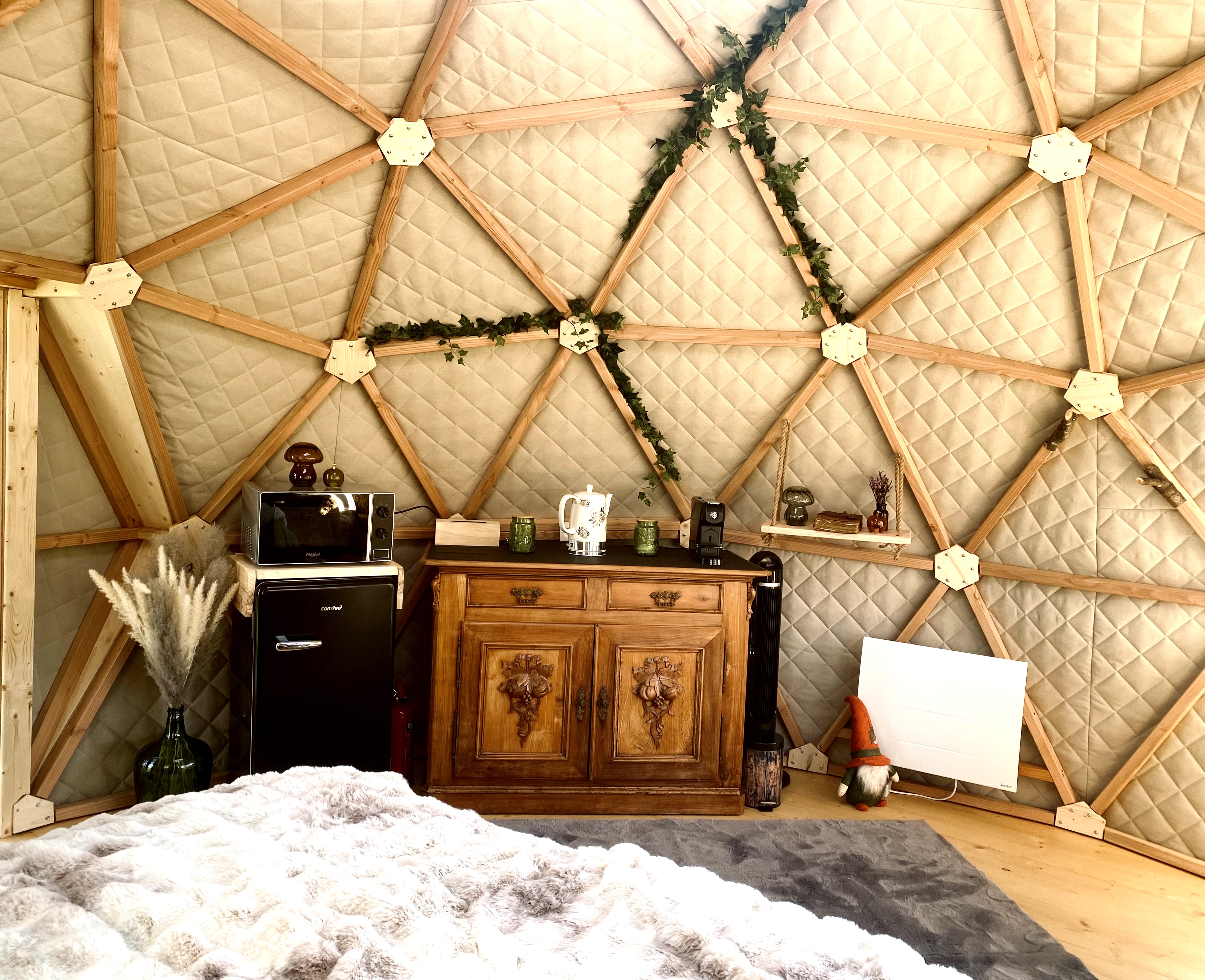 L'Antre du druide — Dôme avec spa à Épinal (Vosges) à Épinal — salle de bain