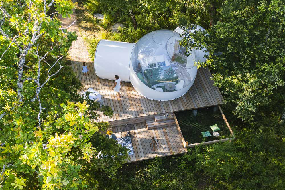 Séjournez dans une bulle suspendue en Midi-Pyrénées
