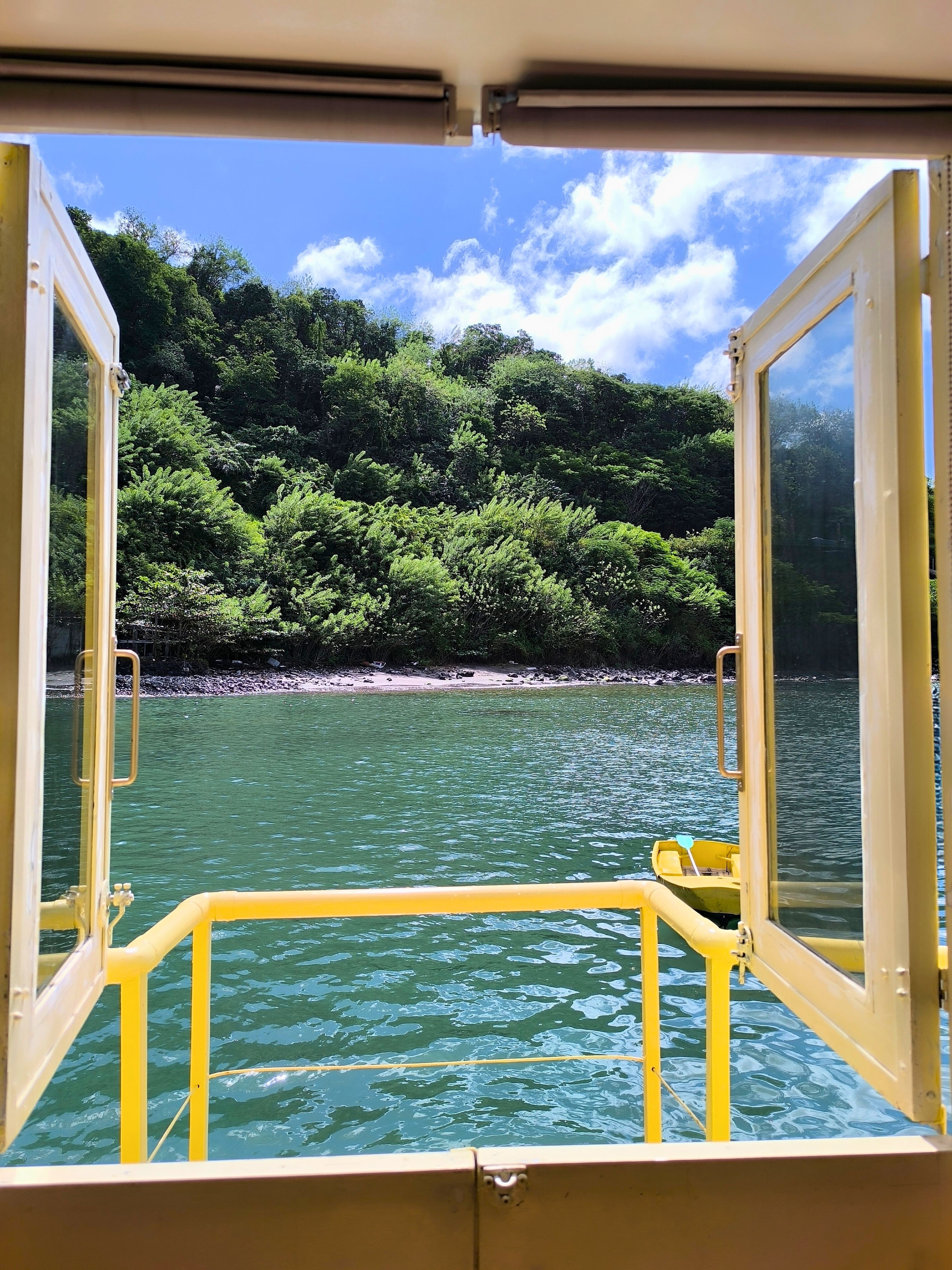 Kawaida - Une expérience de glamping sur l'eau en Martinique à Sainte-Luce — détail architectural