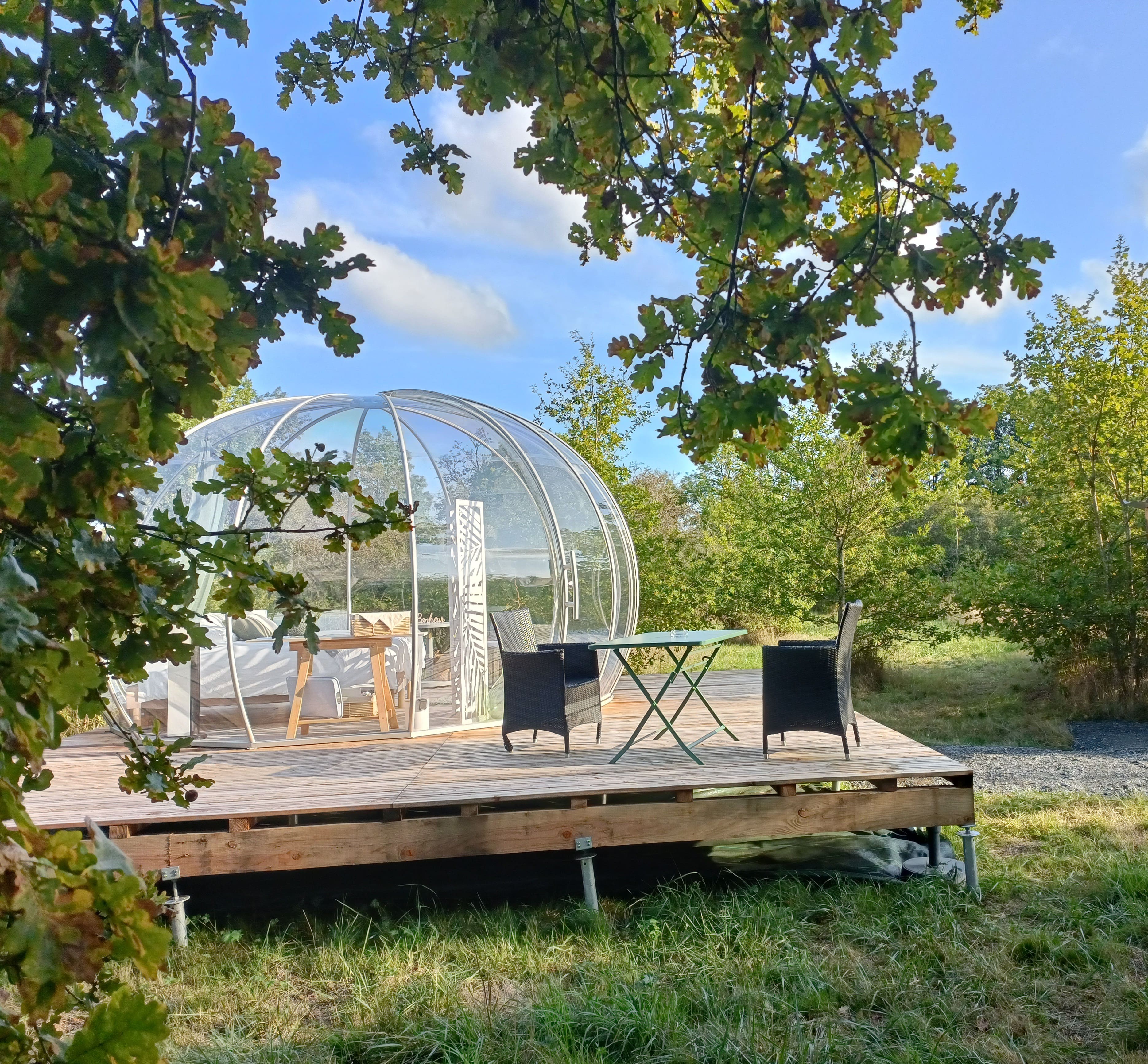 Entre rêves et chêne — Bulle avec spa à Vienne