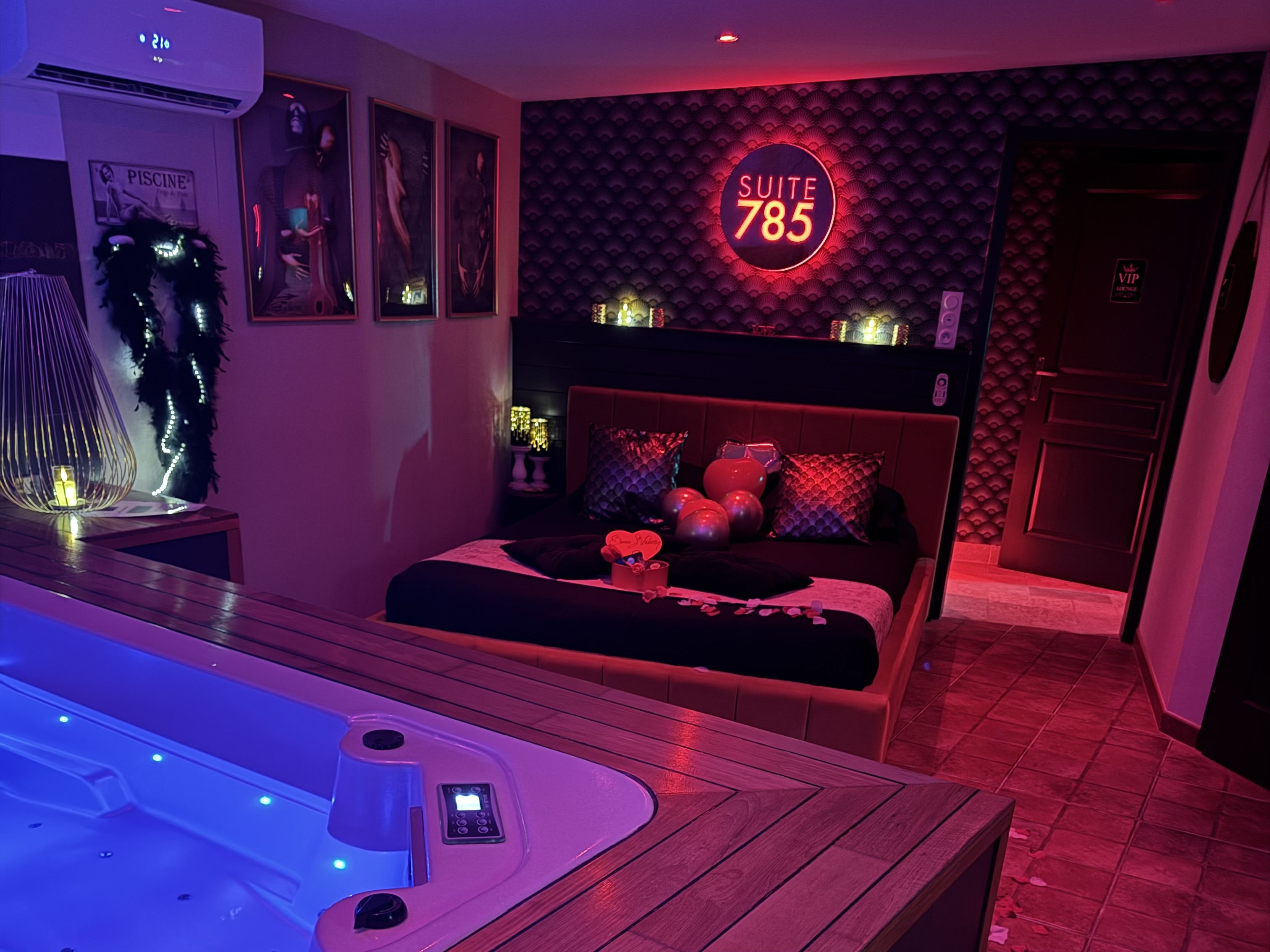 Suite 785 Chambre Romantique — Spa privatif à Tarn-et-Garonne