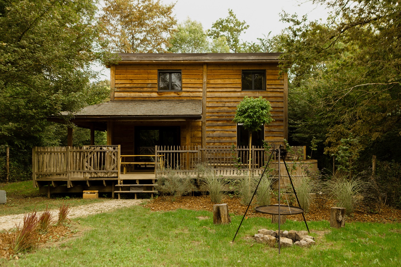Cabane Spa Le Refuge : une immersion en Picardie à St-Léger-Aux-Bois — espace de vie