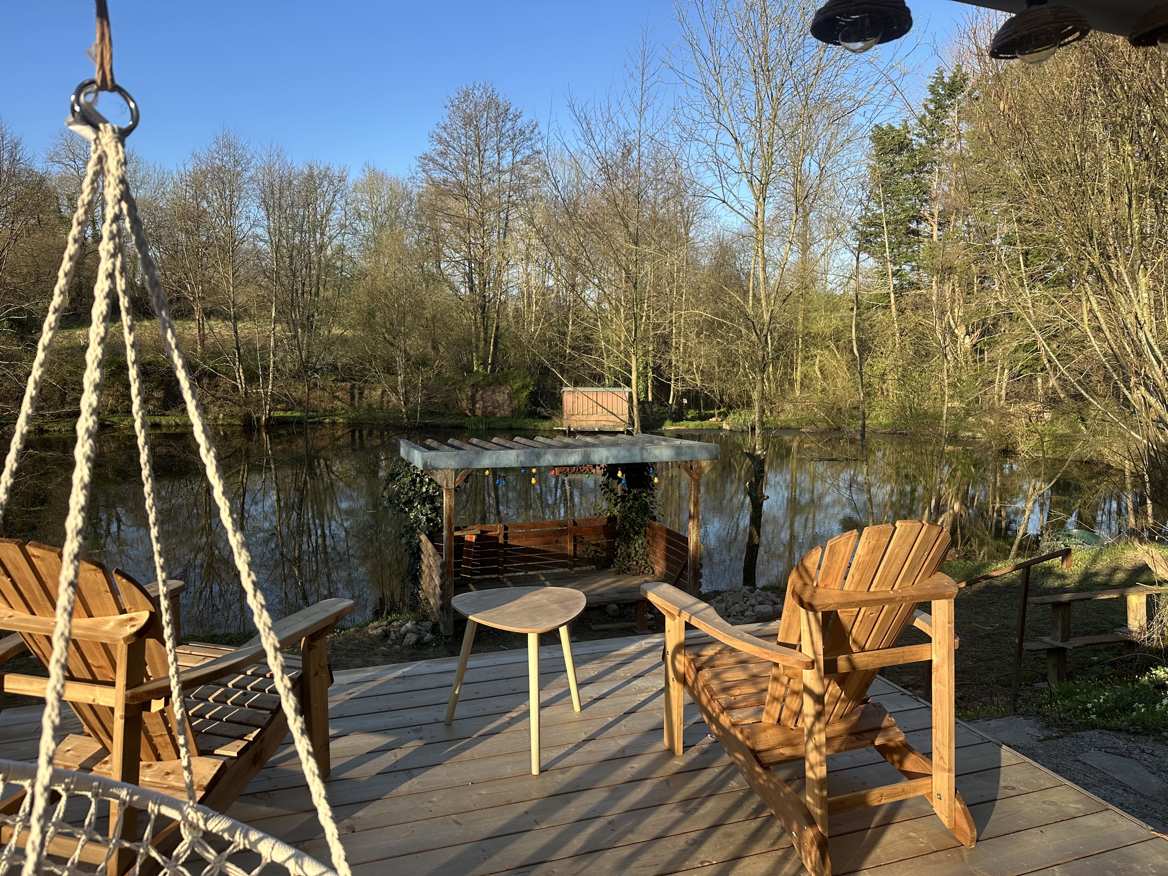 Le Lodge de Saint Jean — Cabane avec spa à Saint Jean (Manche) à Saint-Lô — détail architectural