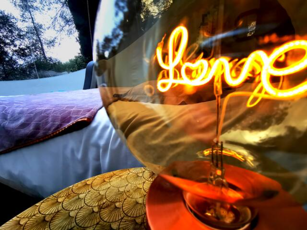 Bulle Liberty : une évasion en Provence-Alpes-Côte d'Azur à Carnoules — chambre