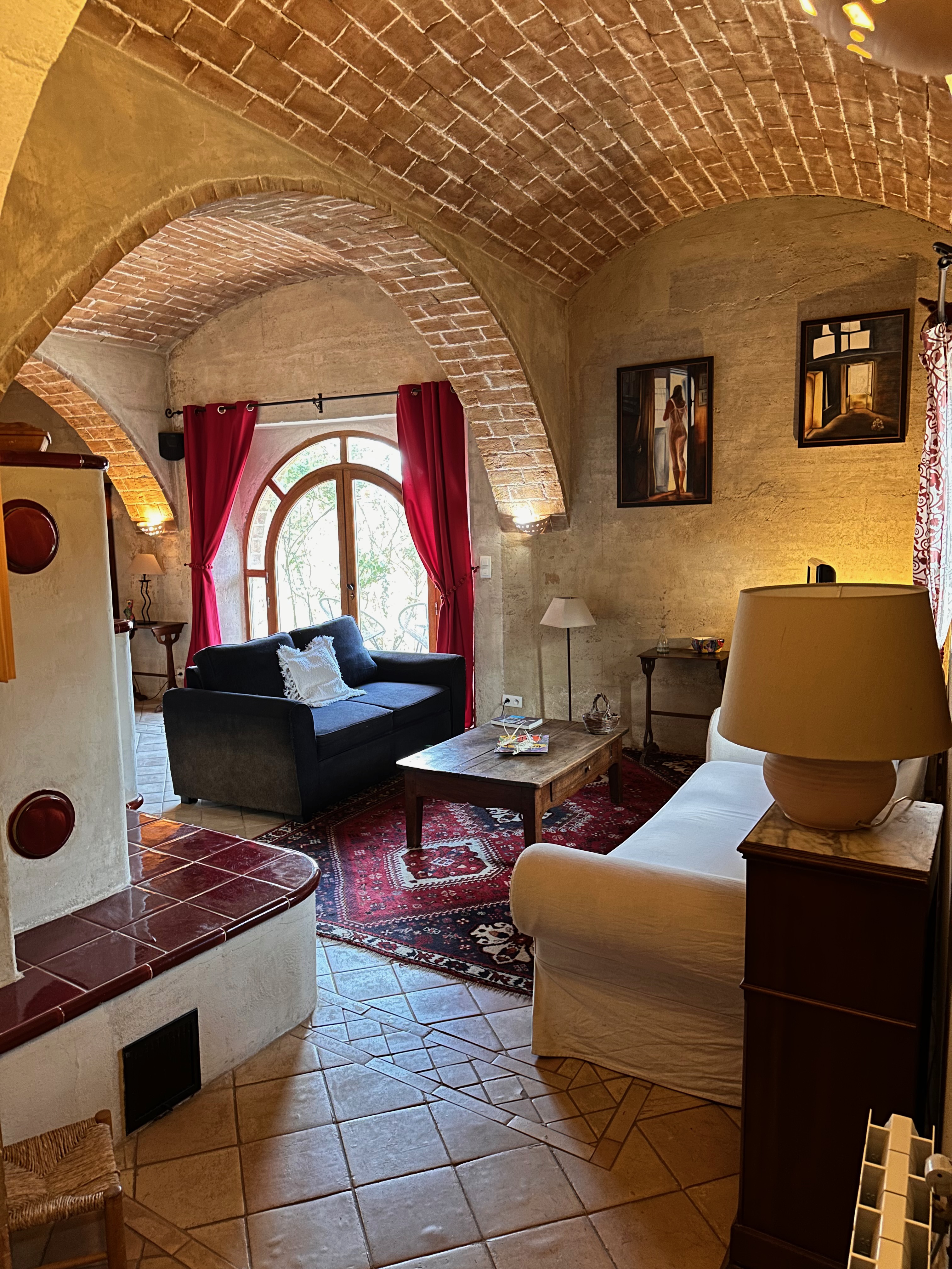 L'Ombria — Maison insolite avec piscine à Haute-Corse à Bastia — espace de vie