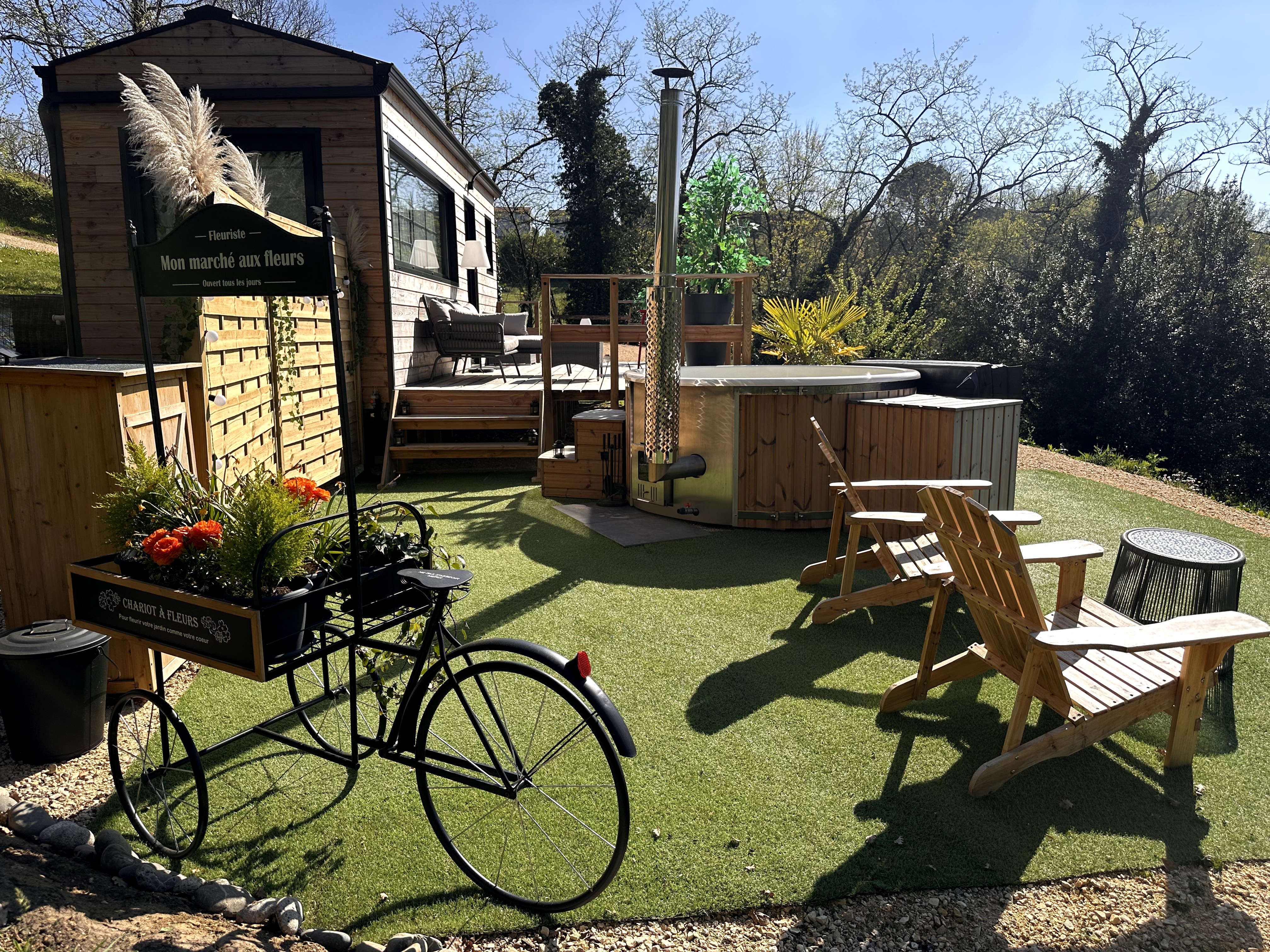 Tiny House Dolce Vita & Spa — Évasion romantique à Tarn-et-Garonne
