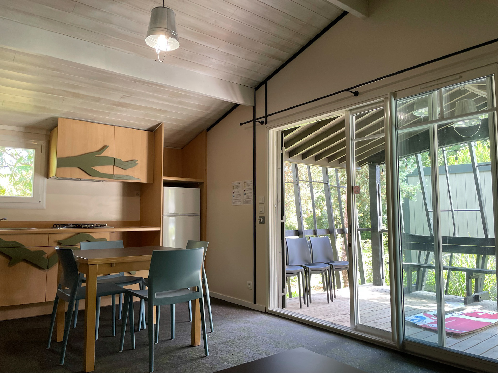 Chalet insolite Le Royal — Séjour avec spa à Loire-Atlantique à Nantes — espace de vie