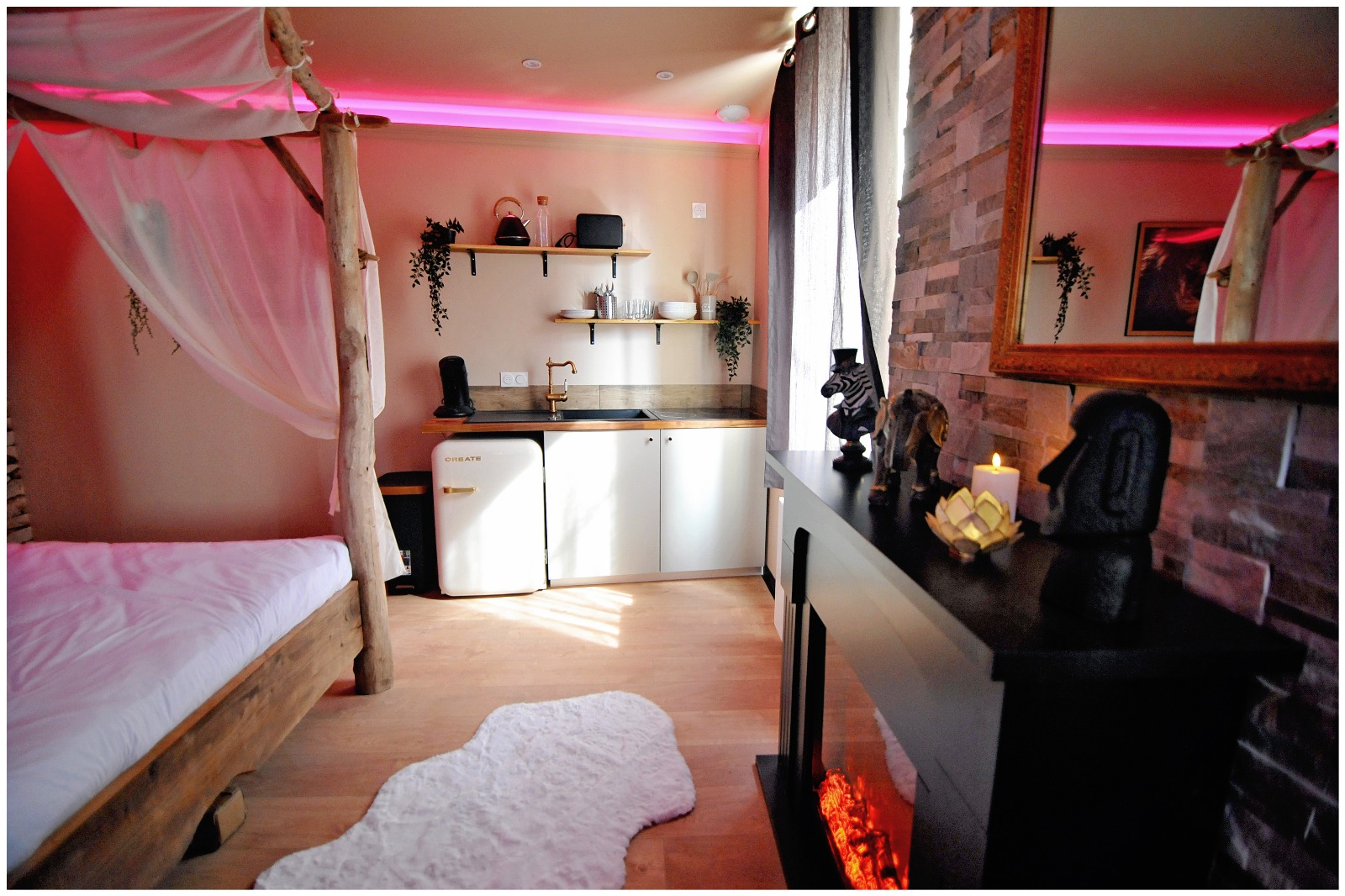 Évasion safari unique — Maison insolite avec SPA XXL à Bourgoin-Jallieu à Bourgoin-Jallieu — environnement naturel