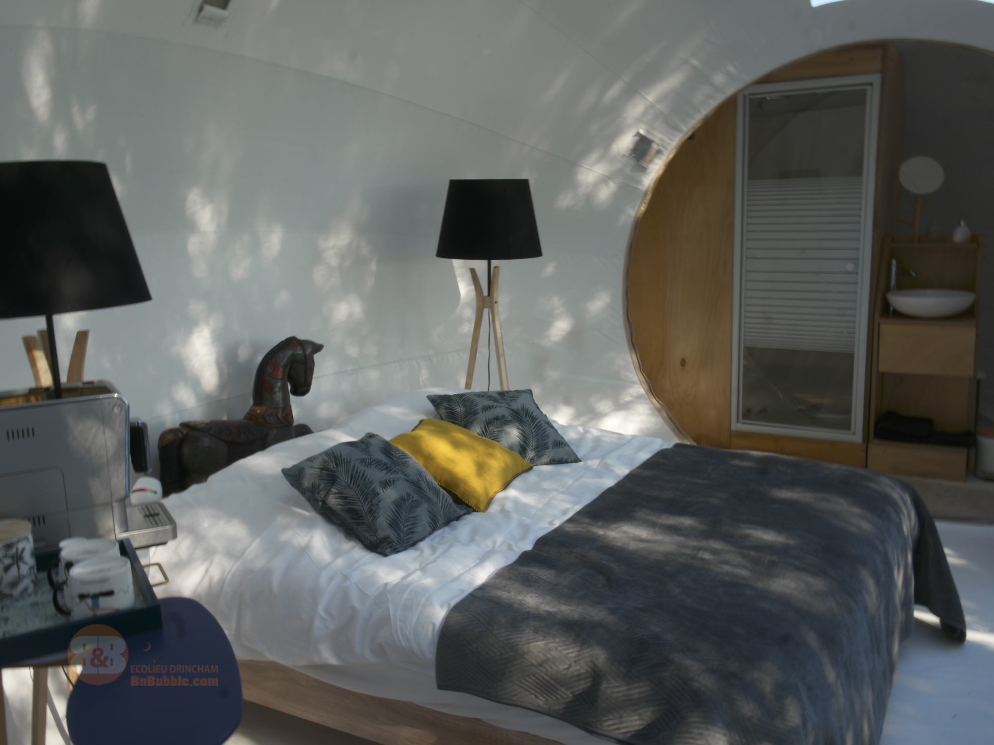 Bulle Vénus — Nuit étoilée avec petit-déjeuner à Drincham (Nord) à Drincham — chambre