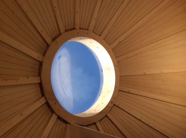 Cabane Spa Rêve en Périgord — Cabane avec jacuzzi à Sarlat en Dordogne à Sarlat-la-Canéda — vue depuis la terrasse