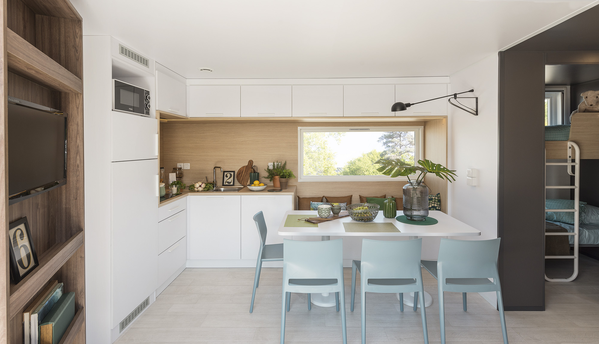 Cottage Carrousel Family — Cabane avec spa à Nantes à Nantes — espace de vie