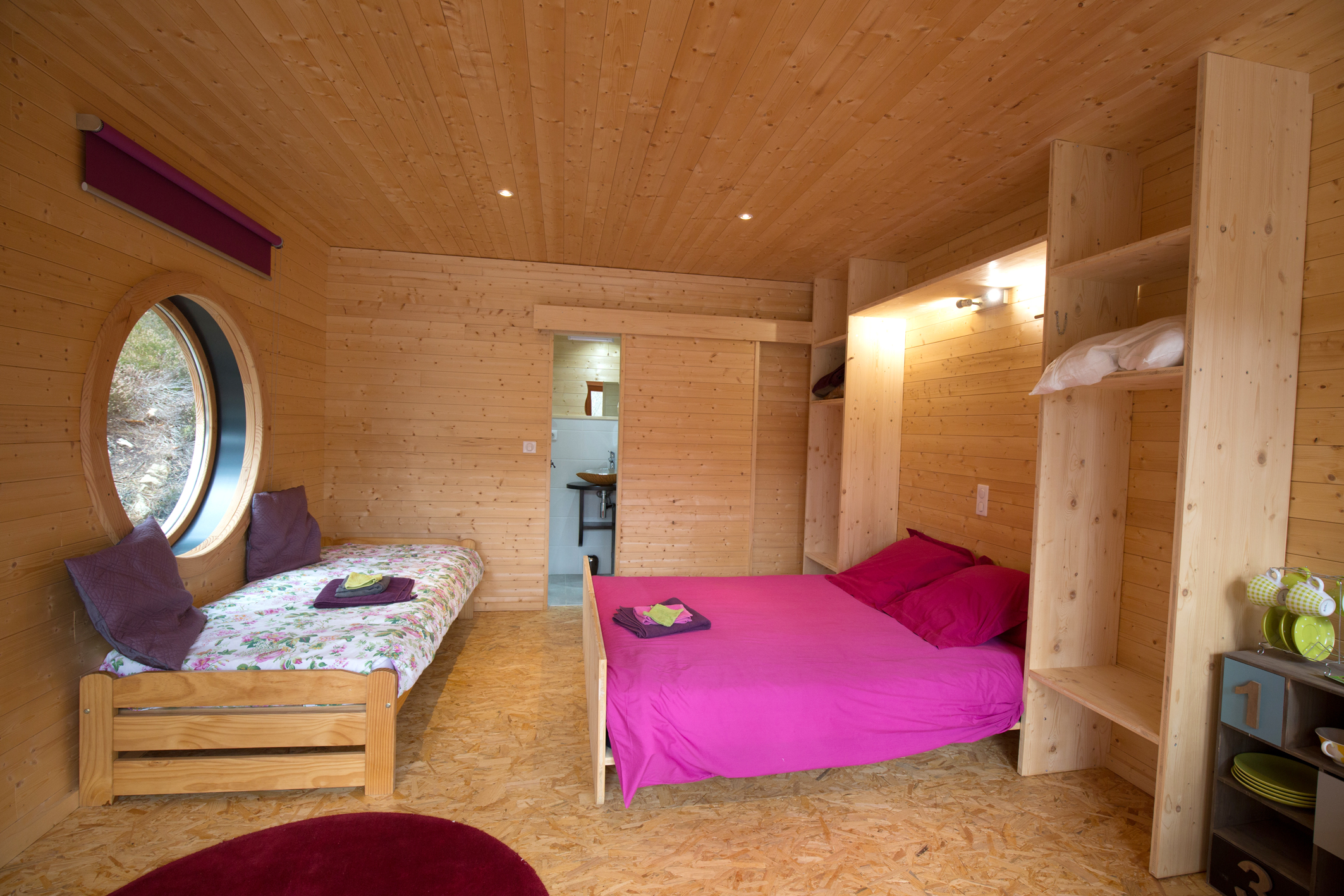 Le Chalet GAIA — Cabane avec spa à La Roche aux Fées (Haute-Loire)