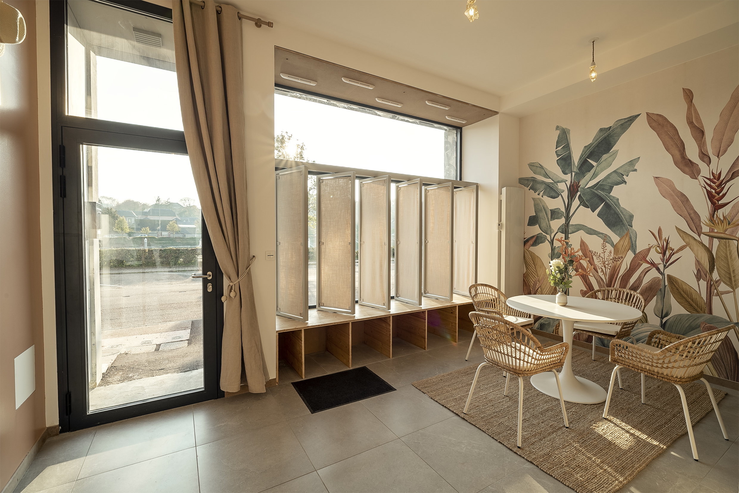 Loft L'Instant — Maison insolite avec jacuzzi à Saint-Valery-en-Caux à Saint-Valery-en-Caux — détail architectural
