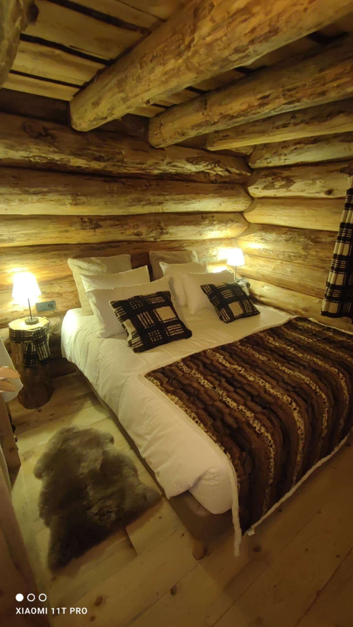 Le Caribou & Spa — Chalet avec jacuzzi à Haute-Saône à Andelarrot — espace de vie
