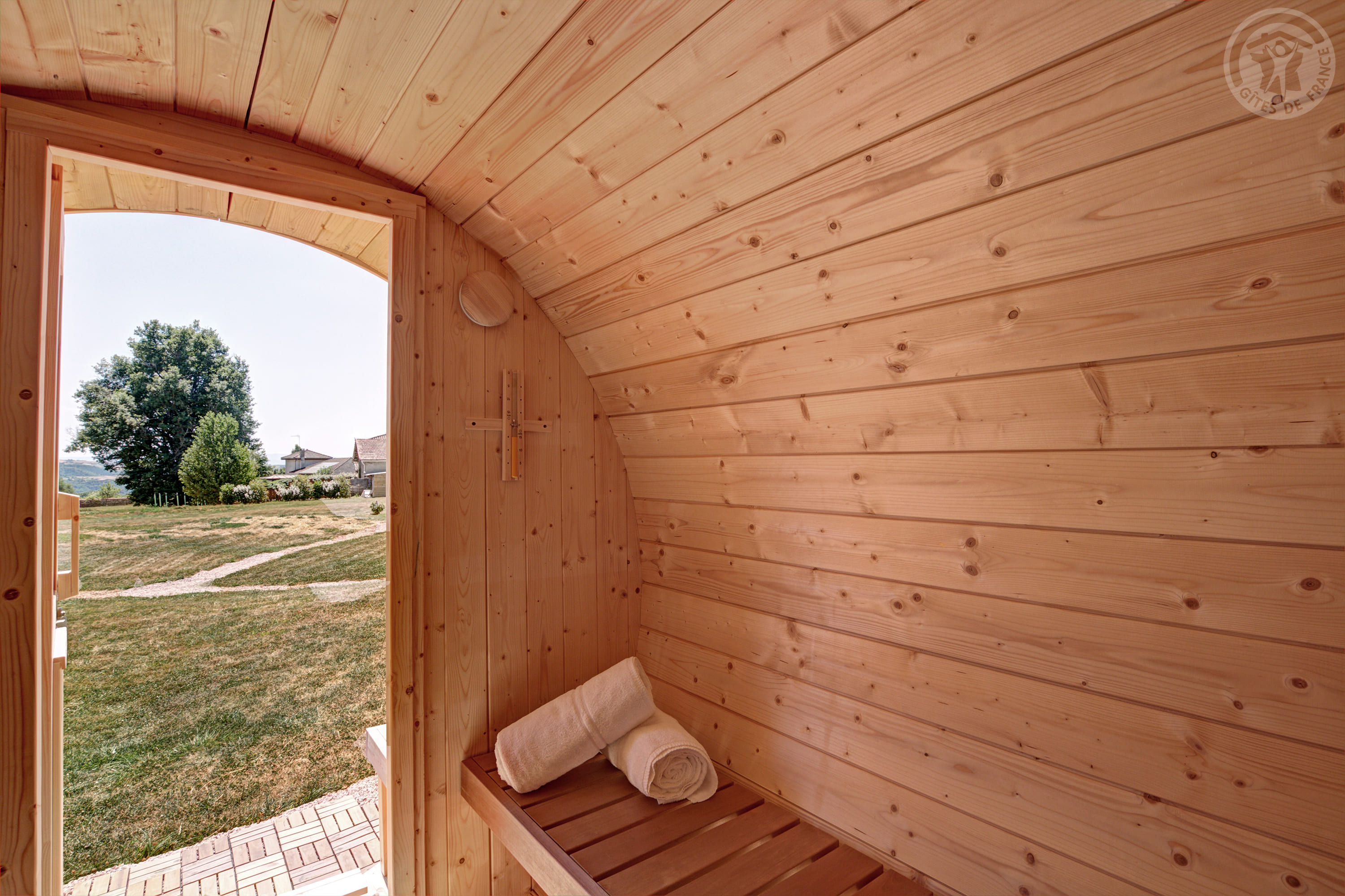 Kota Laponie : une nuit en pleine nature à Pradines — salle de bain