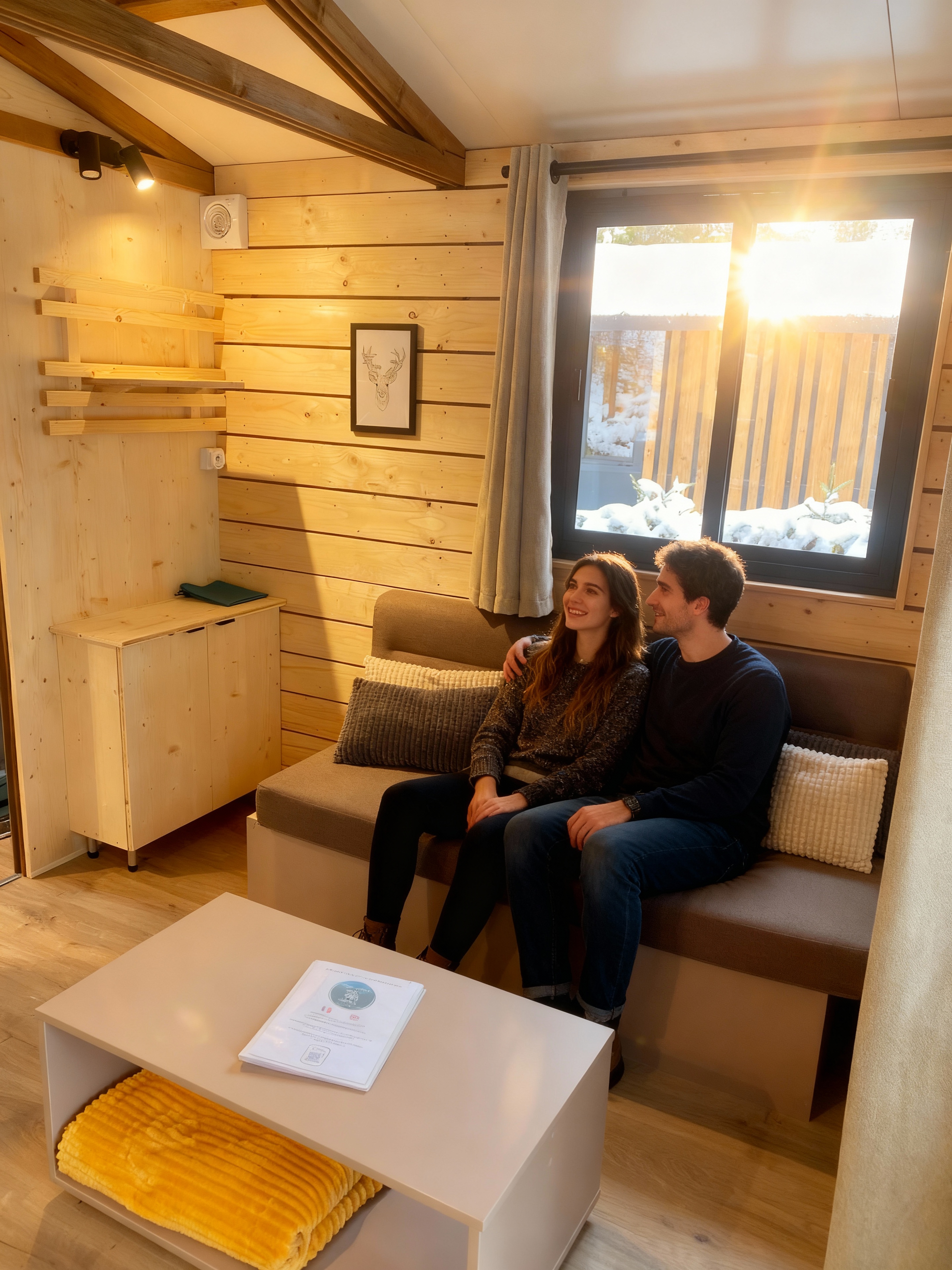 HY•Lødge Spa-2pers N°1 — Cabane avec spa privatif à Vosges à Épinal — environnement naturel