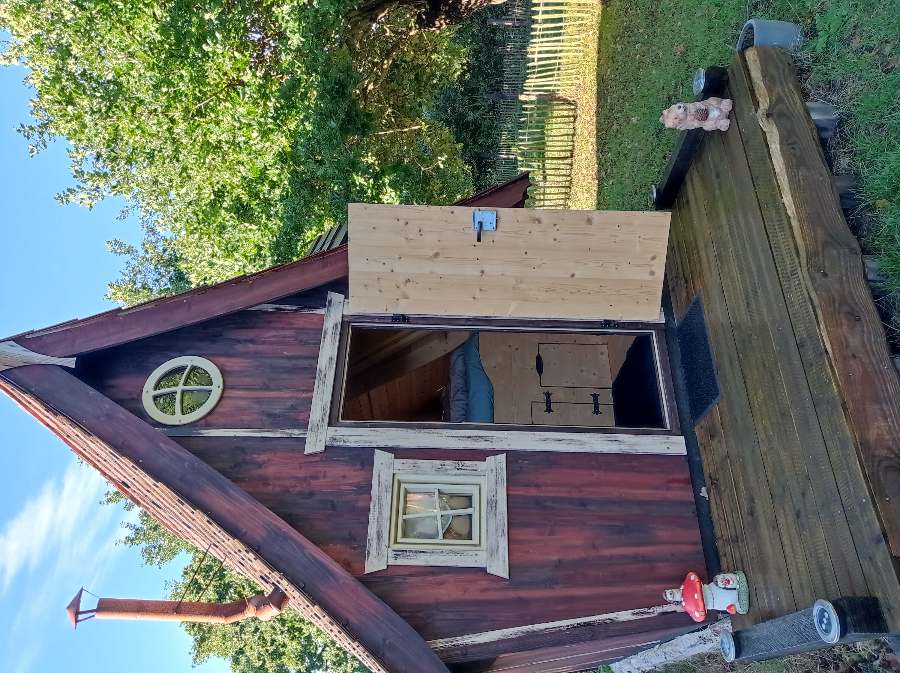 Cabane féerique — Nuit perchée à 4m en Côtes-d'Armor à Saint-Brieuc — salle de bain