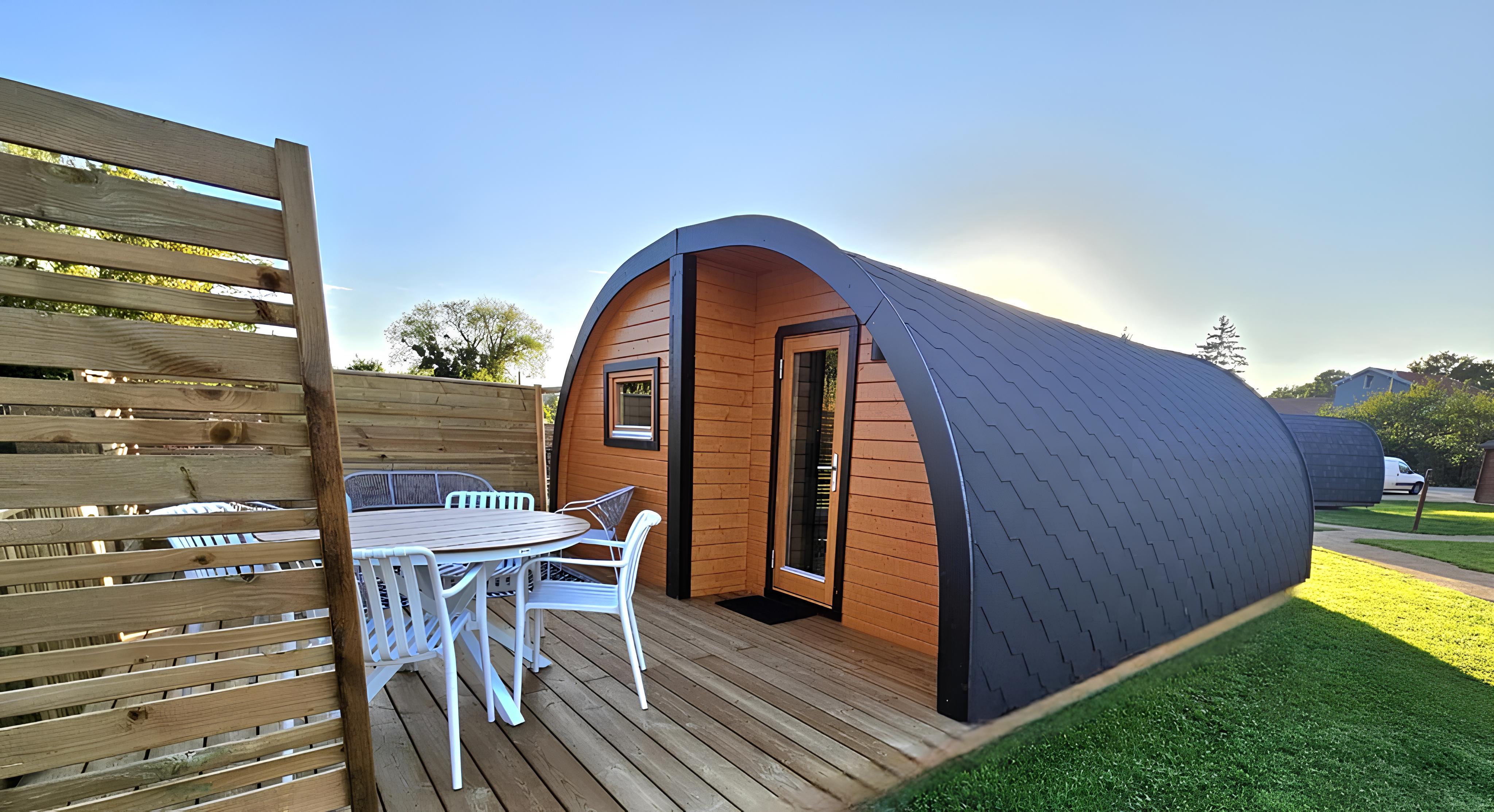 Double Pod — Hébergement insolite avec spa à Rainville (Vosges)