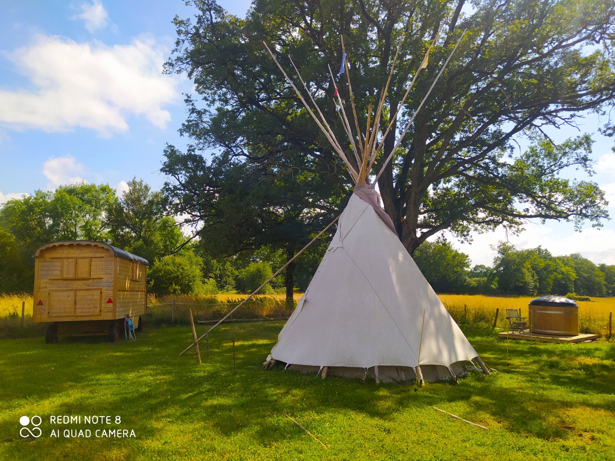 Vivez l'expérience unique du Tipi Sioux en Limousin — Tipi à Saint Martial Sur Isop
