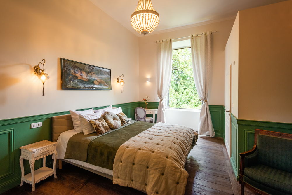 Chambre deluxe Leda dans un manoir au charme d'antan