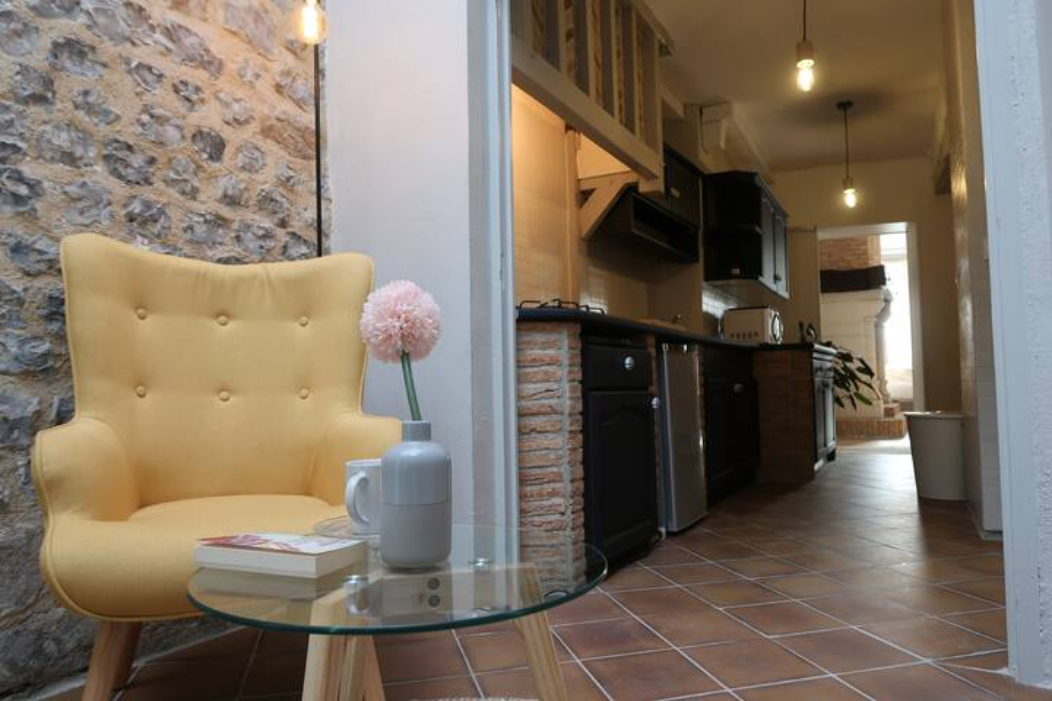 La Suite love room & Spa — Escapade romantique à Dieppe en Seine-Maritime à Dieppe — cuisine