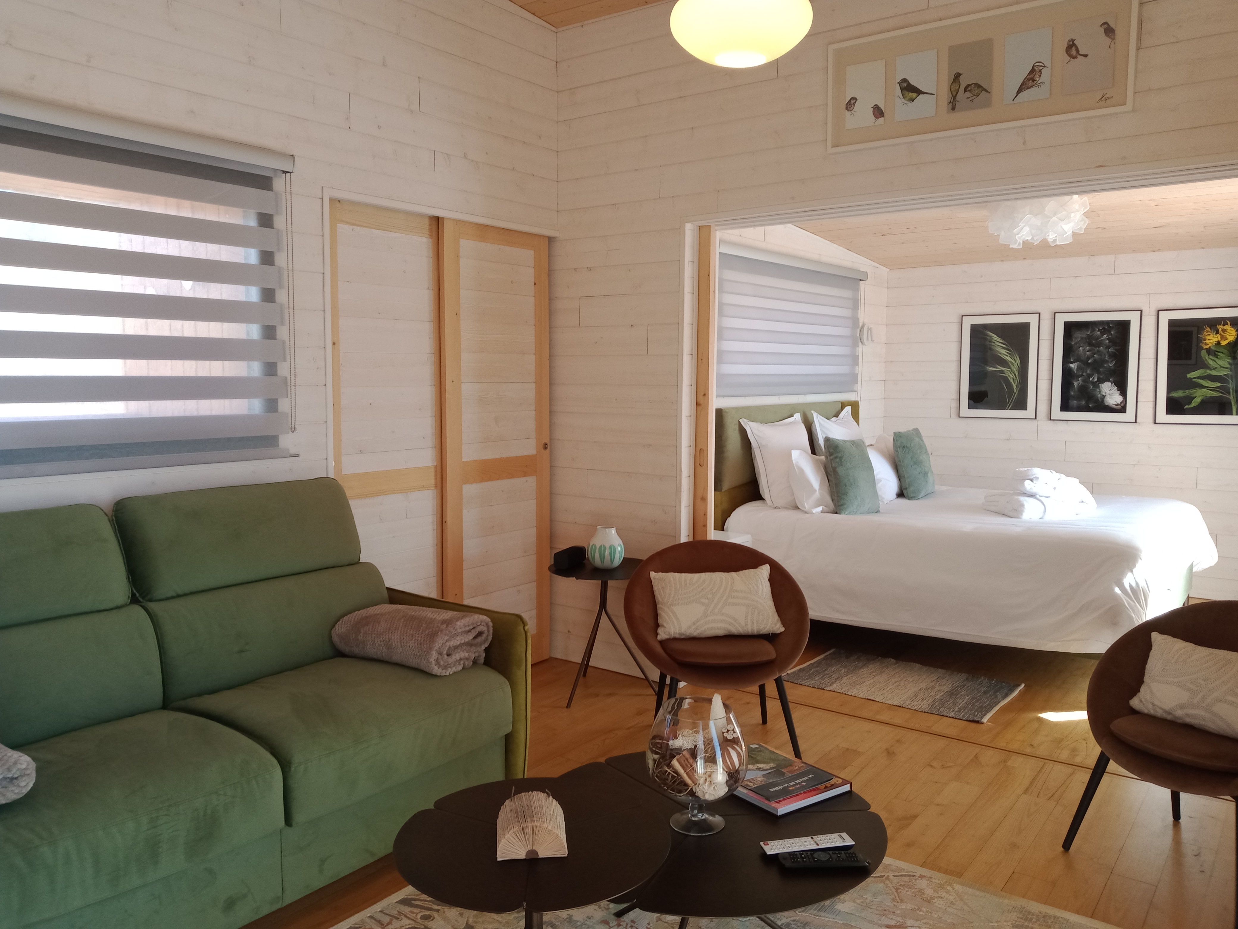 Lodge Spa Plein Voir — Ecolodge avec jacuzzi à Dordogne