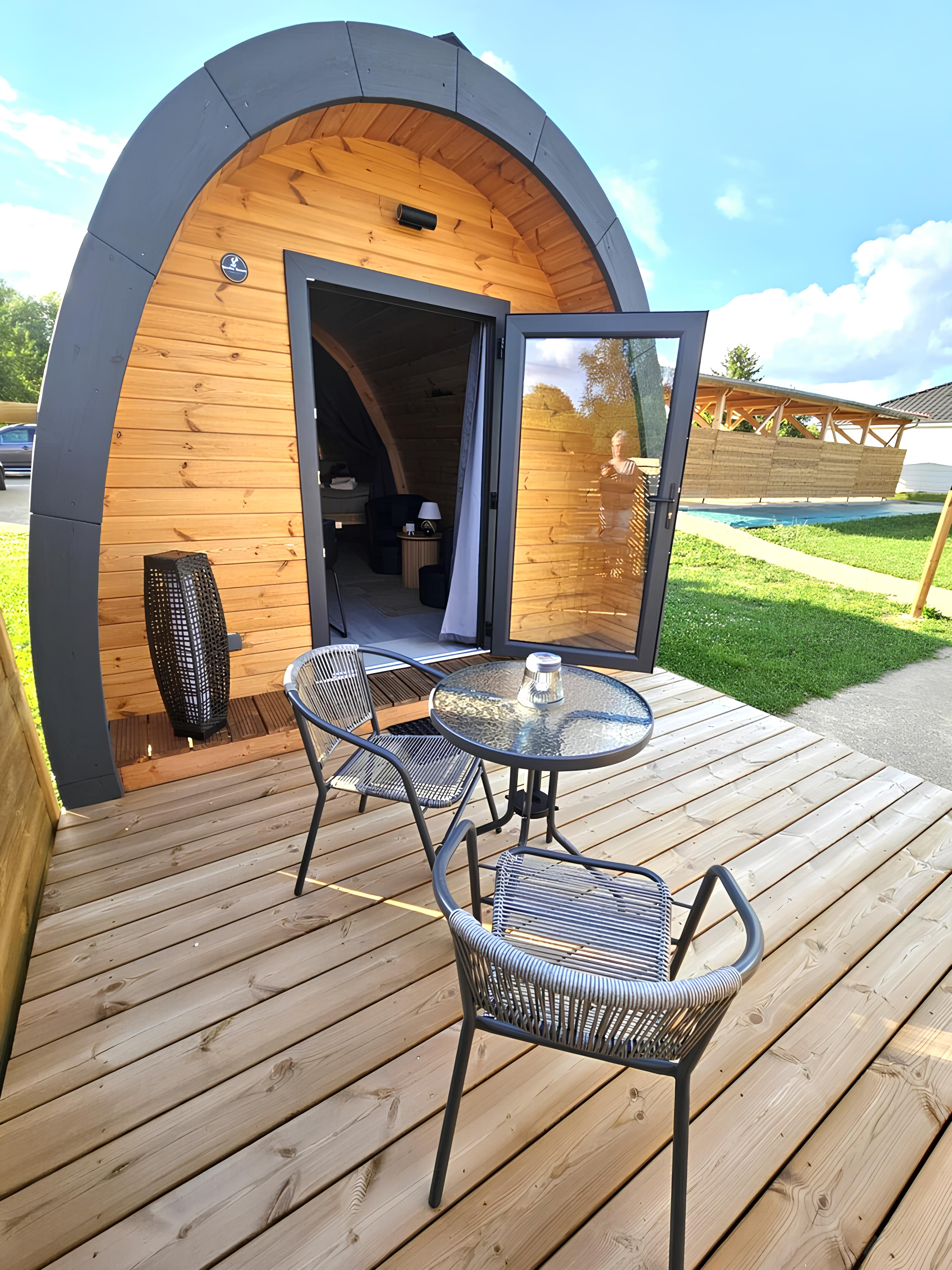 Pod CHARME — Séjour cocooning avec spa à Rainville (Vosges)