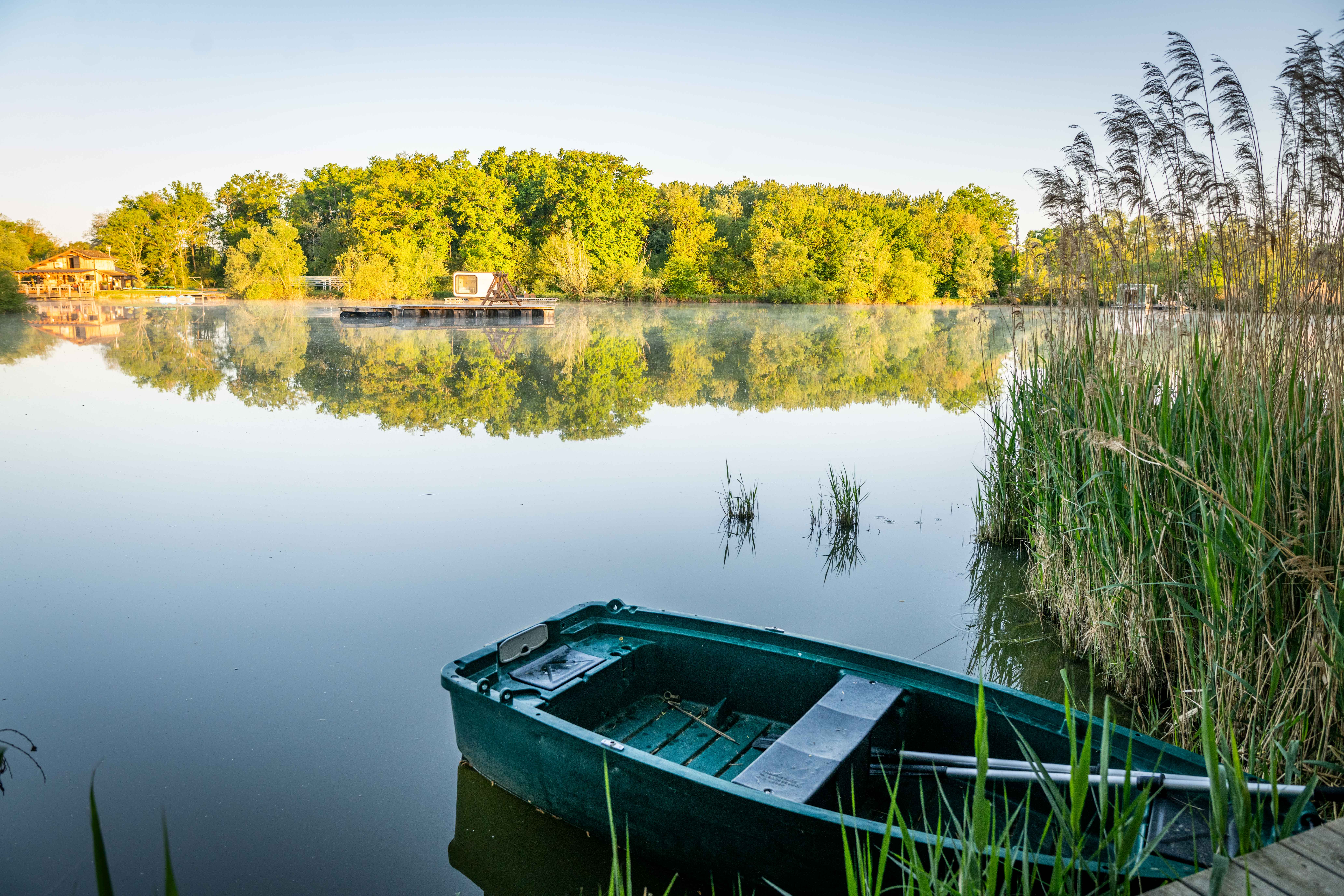 Cabane Fées 4 pers — Séjour avec spa à Ain à Meillonnas — environnement naturel