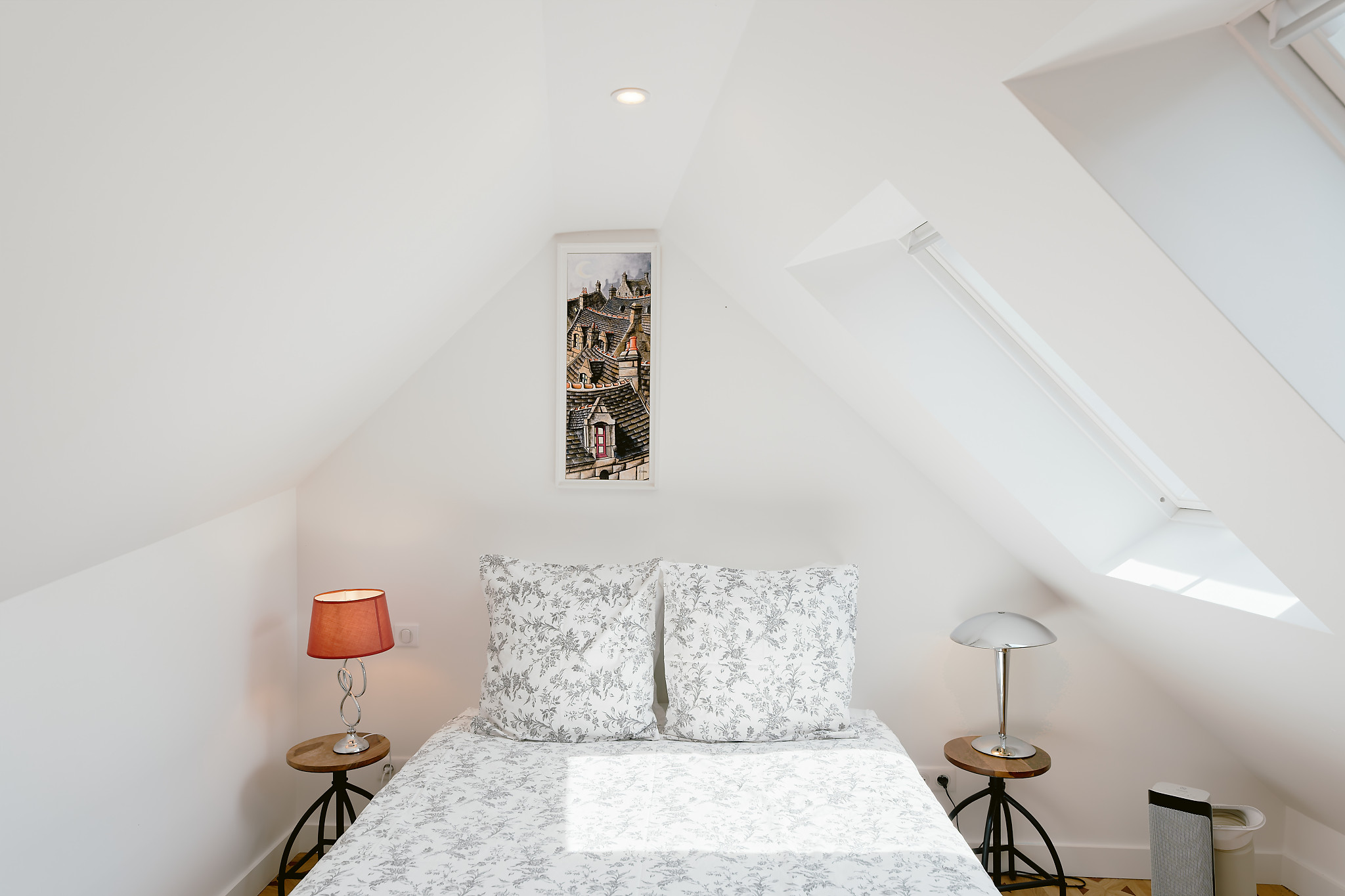 Bed & Bubbles — Suite romantique avec jacuzzi à Giverny à Giverny — vue depuis la terrasse