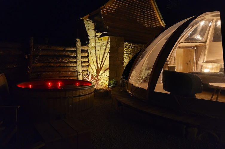 Bulle de Douceur & spa — Nuit romantique avec spa à Maine-et-Loire