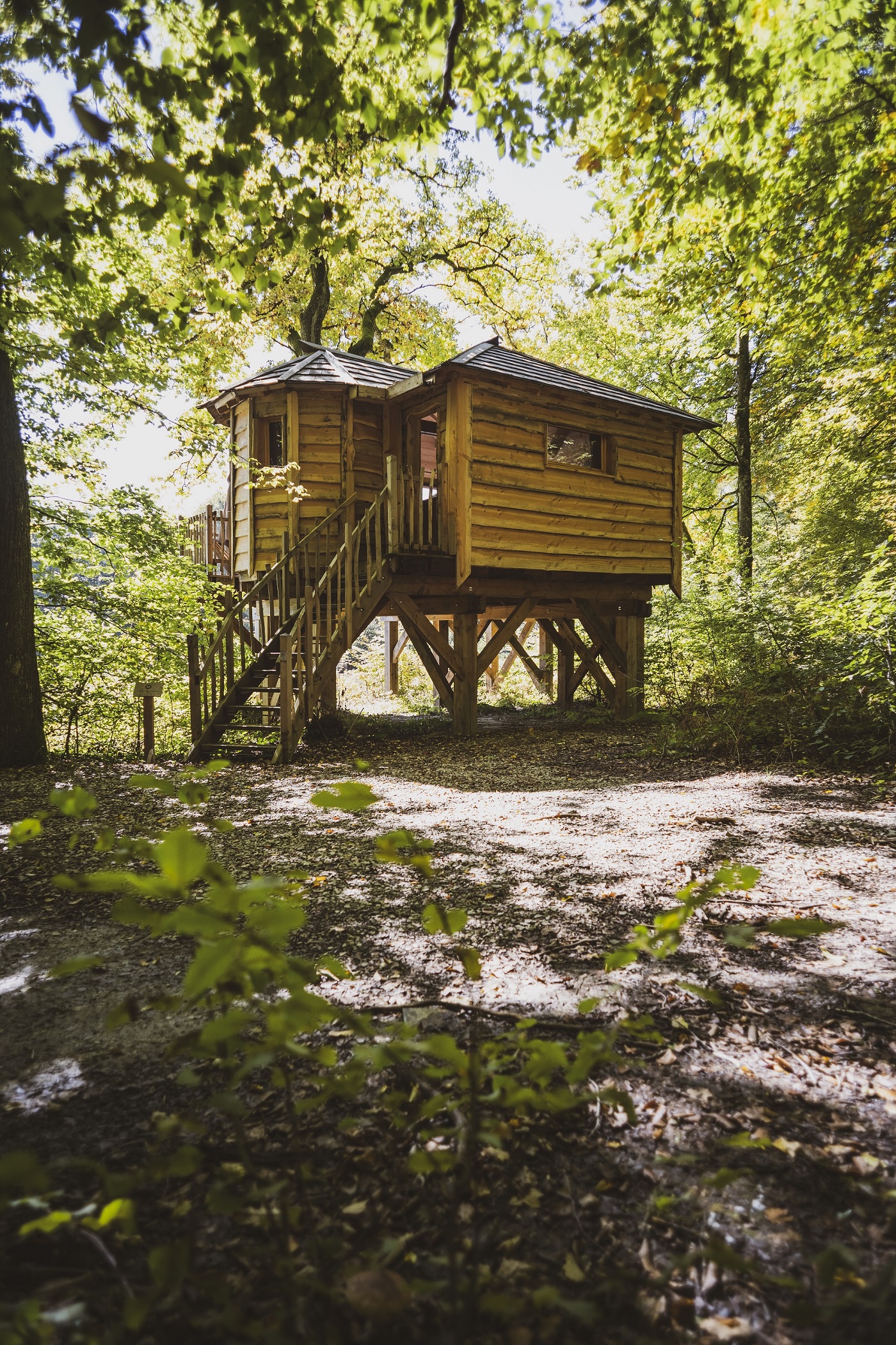 Cabane Spa Harmonie : une évasion sur pilotis en Franche-Comté à Joncherey — espace de vie