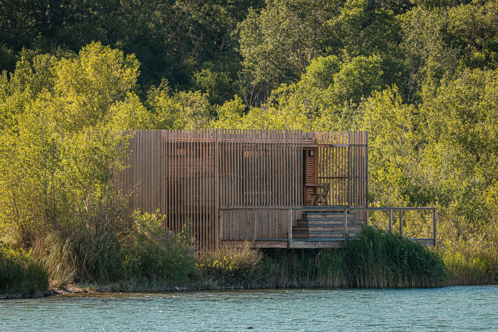 Cabane Spa Essentielle : une évasion sur pilotis en Provence à Sorgues — cuisine