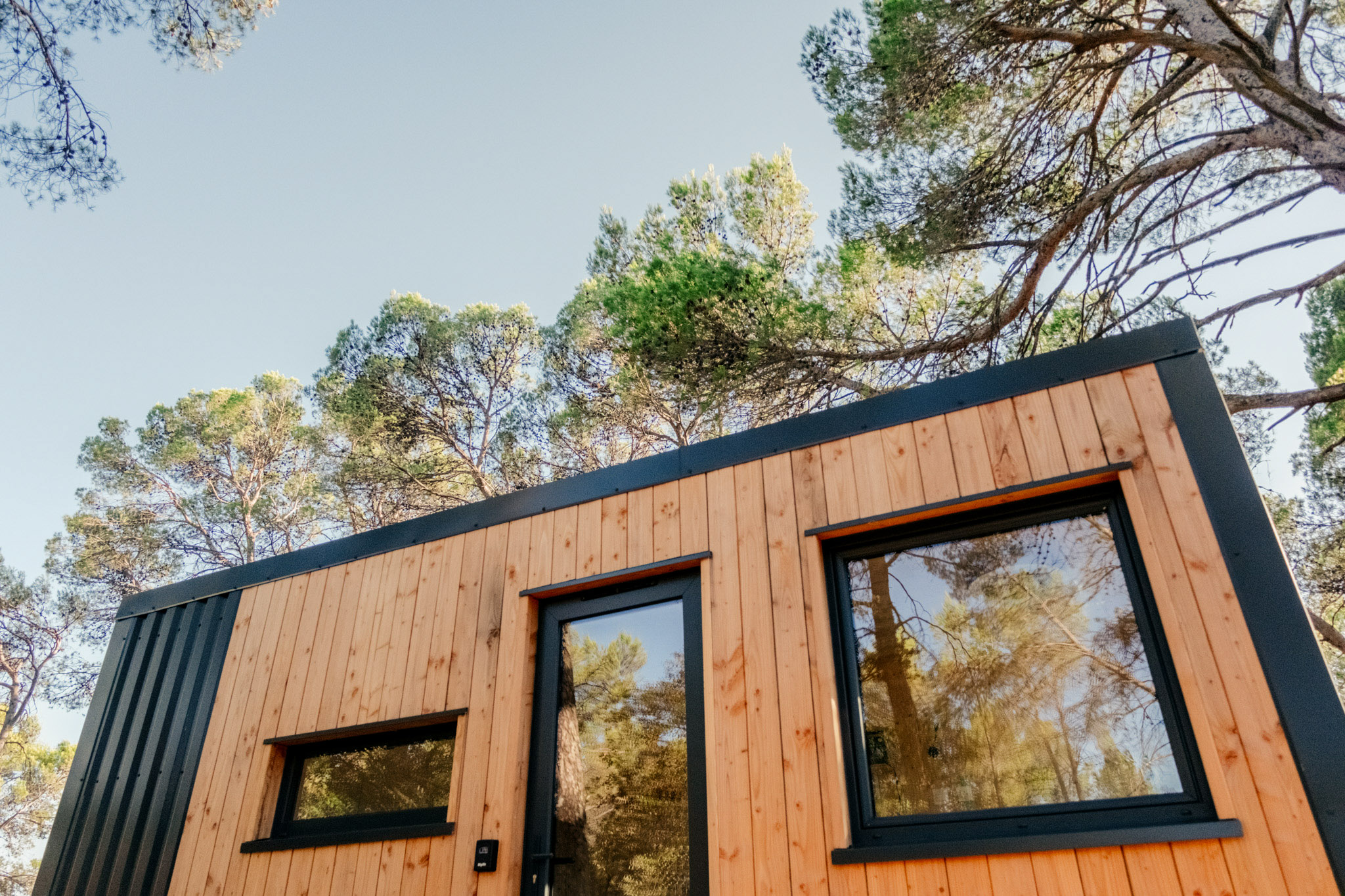 Flânerie Provençale — Tiny House avec spa à Le Luc (Var) à Le Luc — vue intérieure