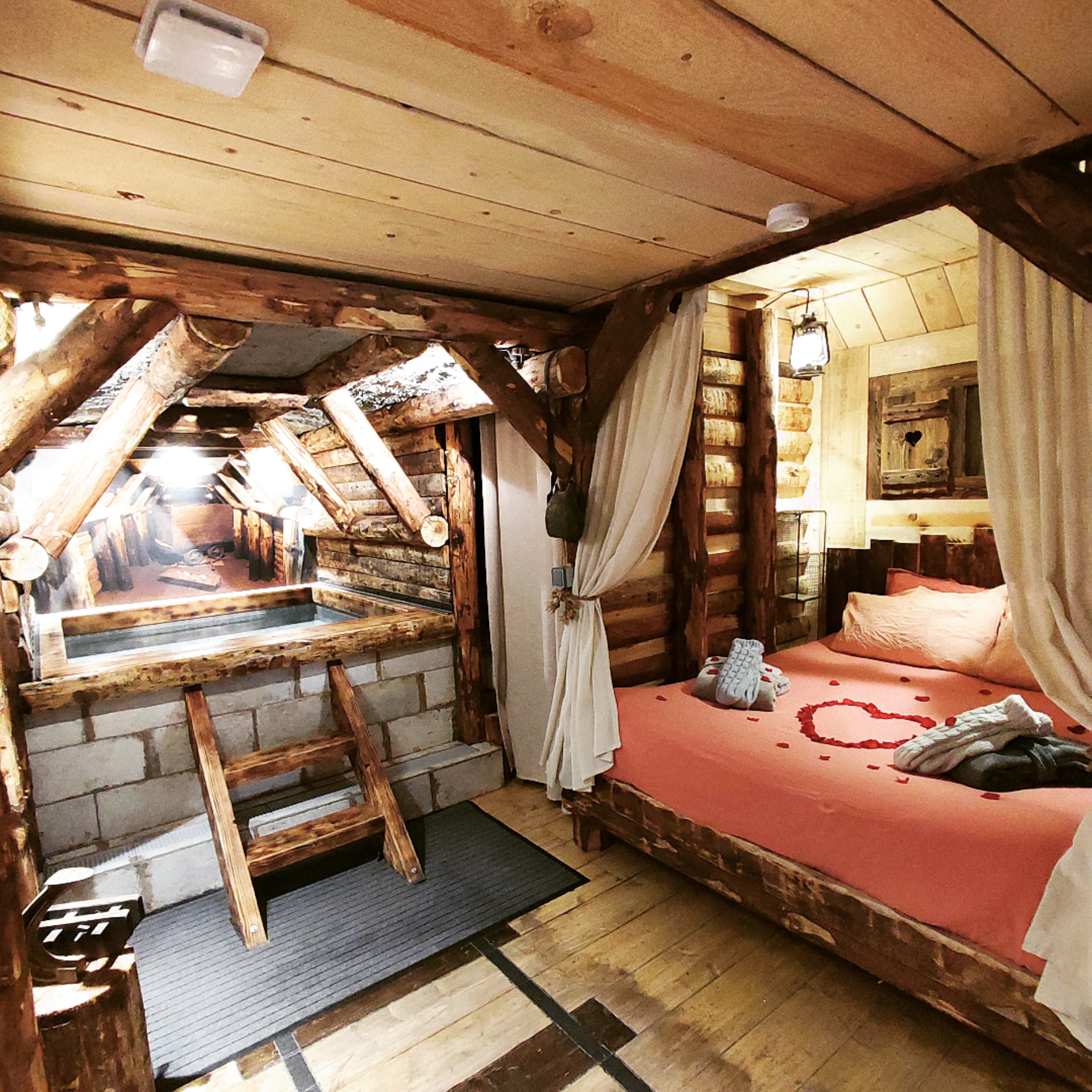 La Mine de Buck & Spa : un refuge romantique en Rhône-Alpes — Chalet à Le Biot