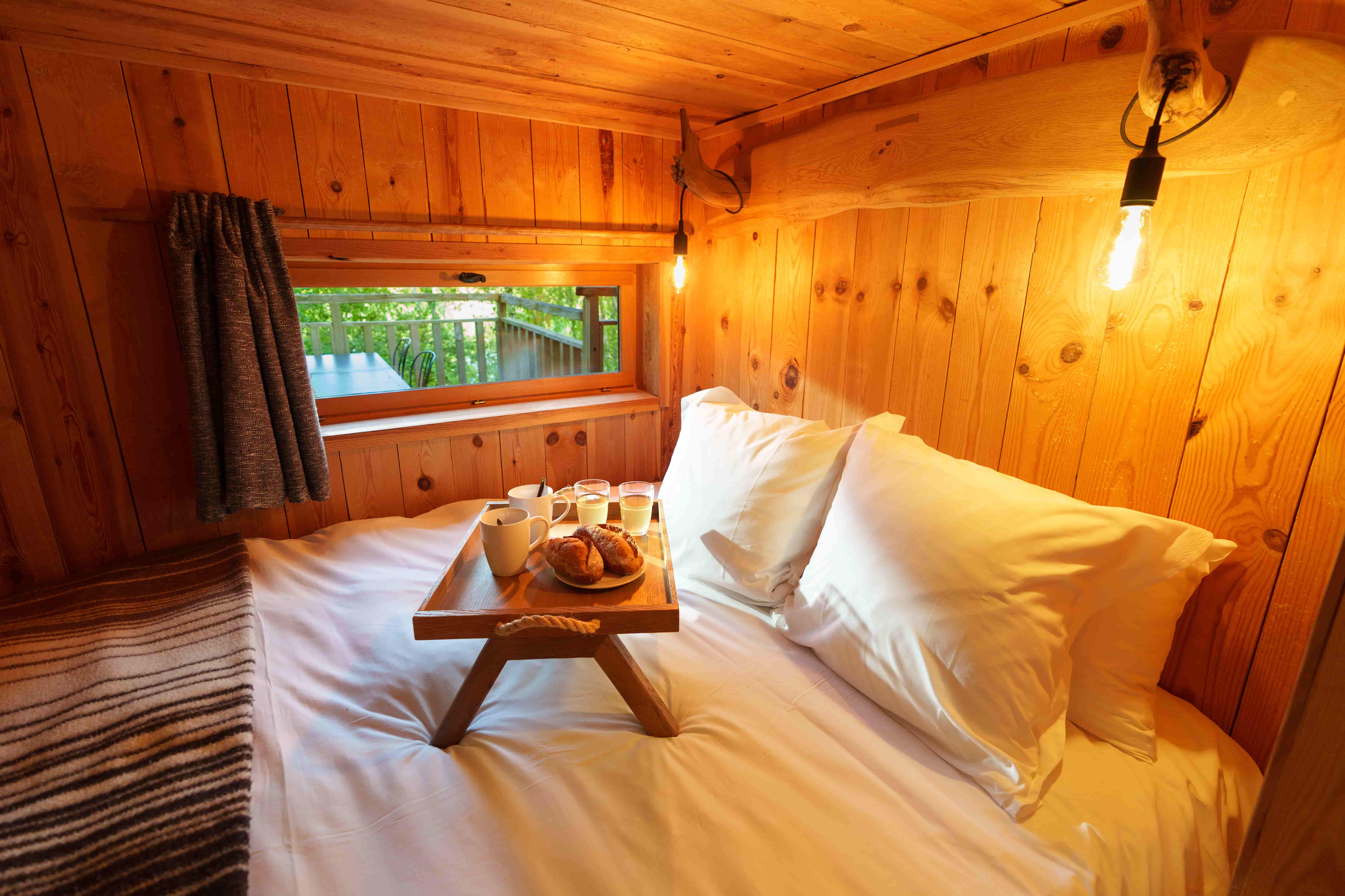 Cabane Spa Souffle d'Emeraude : une expérience unique en Picardie à St-Léger-Aux-Bois — cuisine