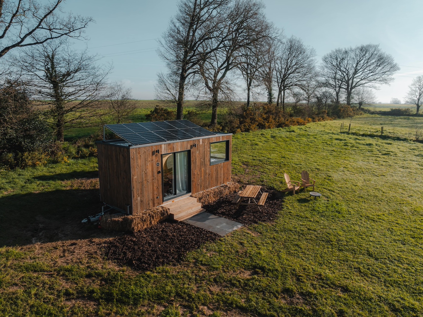 Évasion en Tiny House dans la campagne bretonne