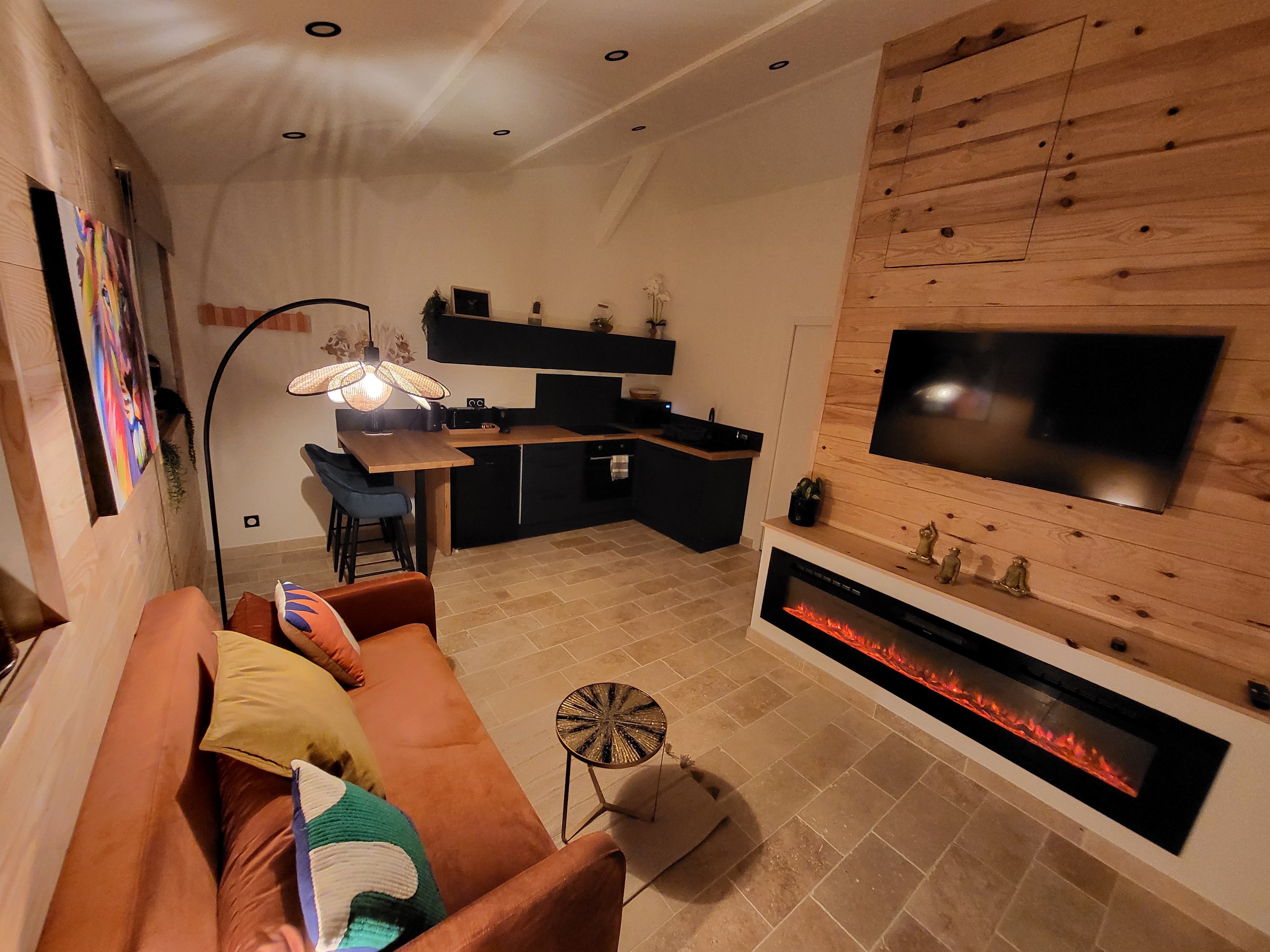 Cabanes en Loire & Spa — Cabane romantique avec jacuzzi à Loir-et-Cher à Marolles — salle de bain