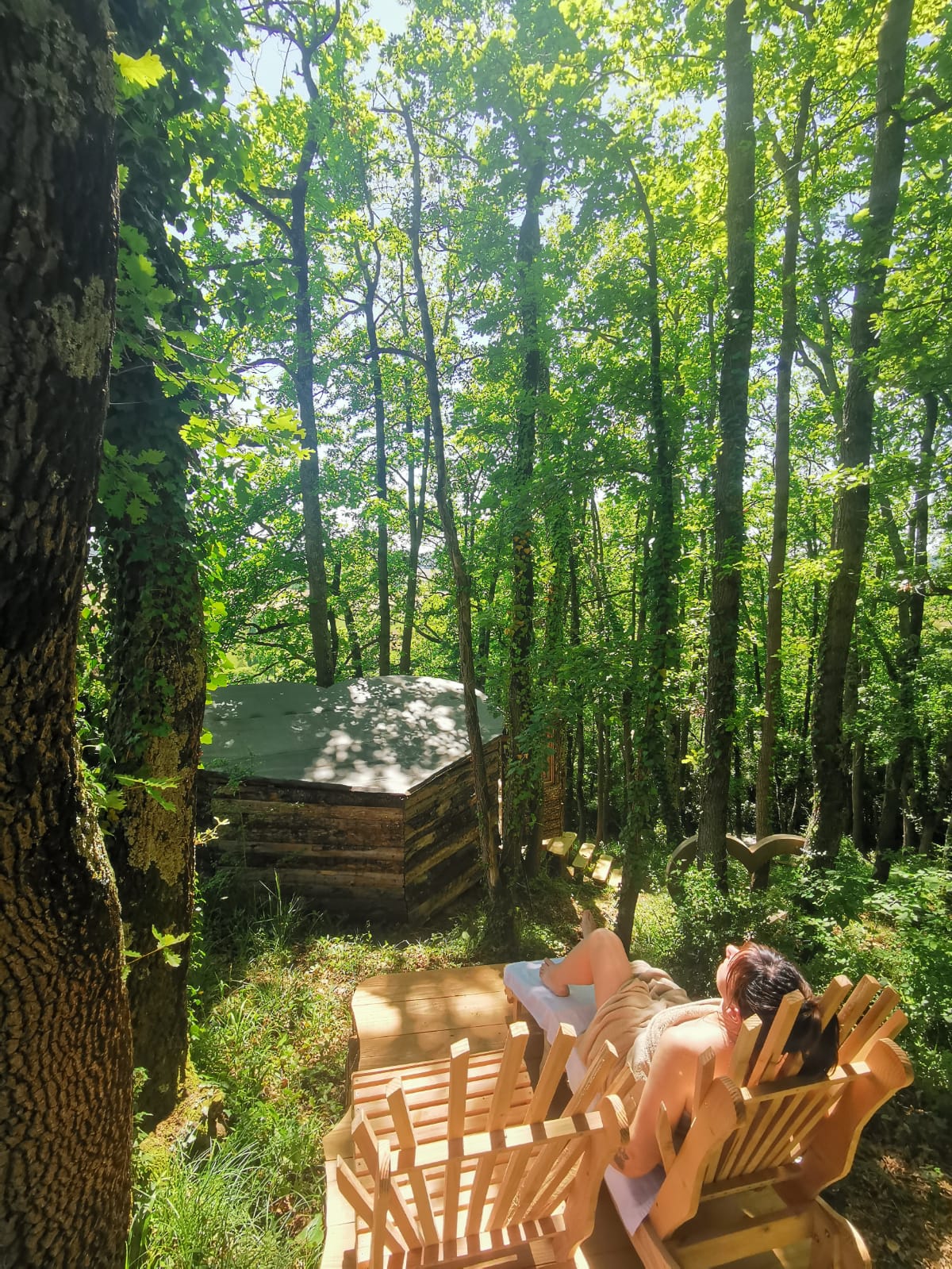 Cabane "Toi & Moi" — Séjour romantique avec spa à Gers à Malabat — cuisine