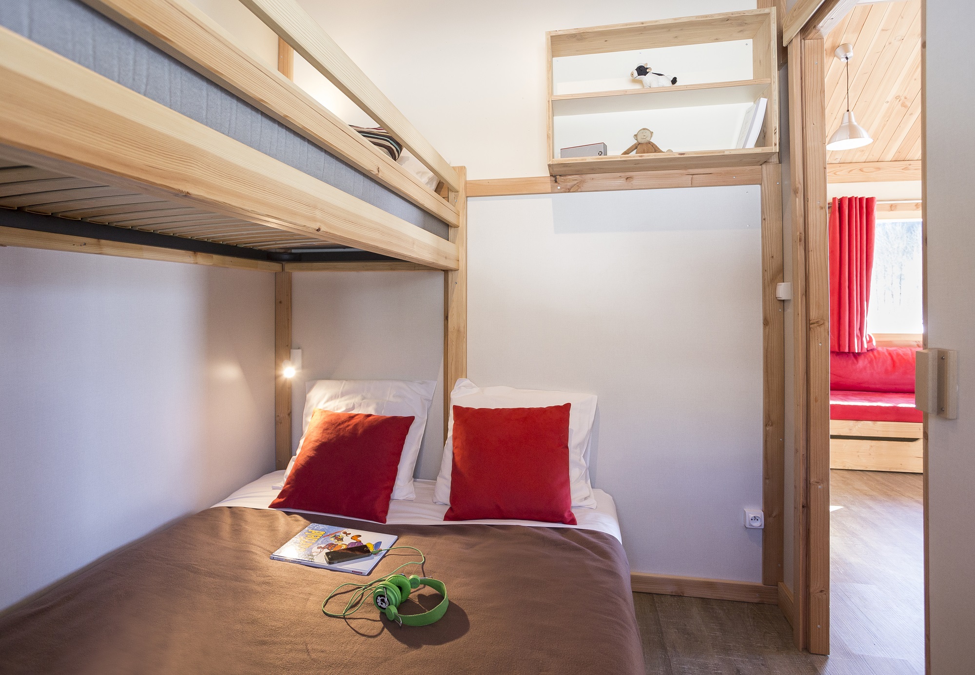 Chalet Montana : une évasion romantique en Rhône-Alpes à Bourg Saint Maurice — vue depuis la terrasse