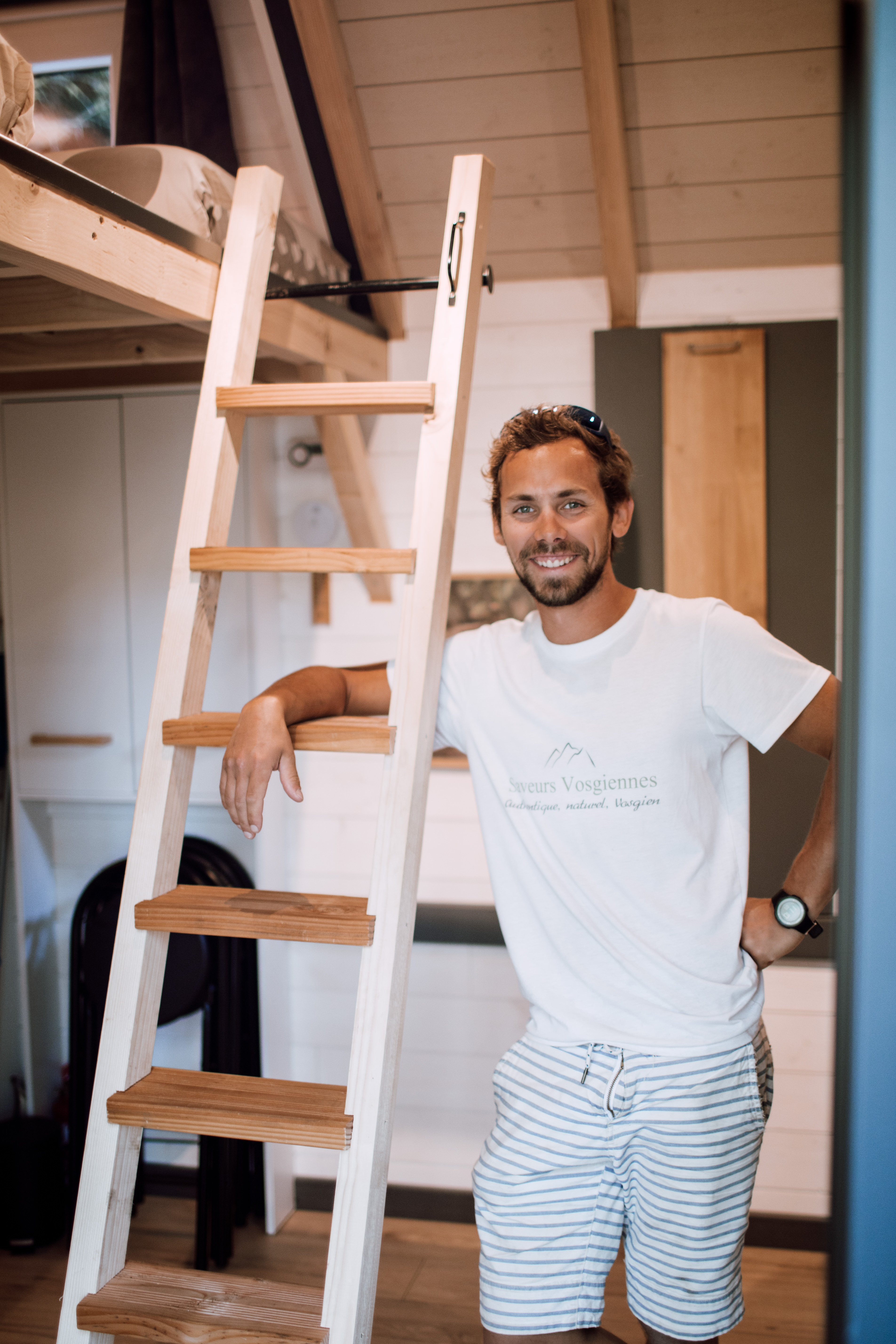 Tiny House La Rivière — Séjour écologique au bord de la rivière dans les Vosges à Épinal — salle de bain
