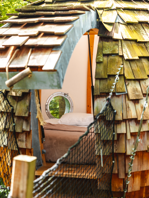 Cabane Spa Cocoon d'Amour : une évasion romantique en Picardie à Rosoy-En-Multien — chambre