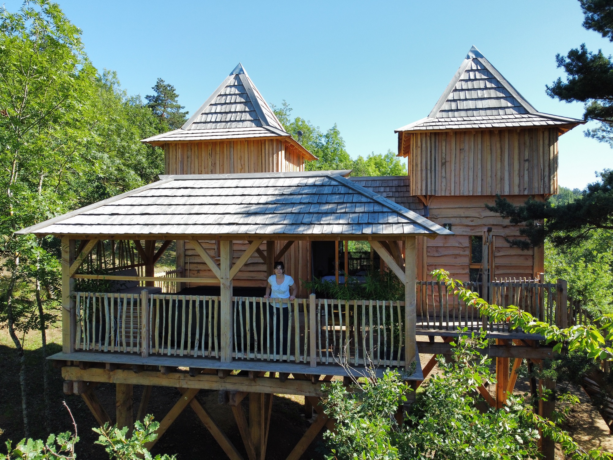 Cabane Château Duo - Spa - Jacuzzi™ — Nuit romantique en Haute-Loire à Le Puy-en-Velay — cuisine