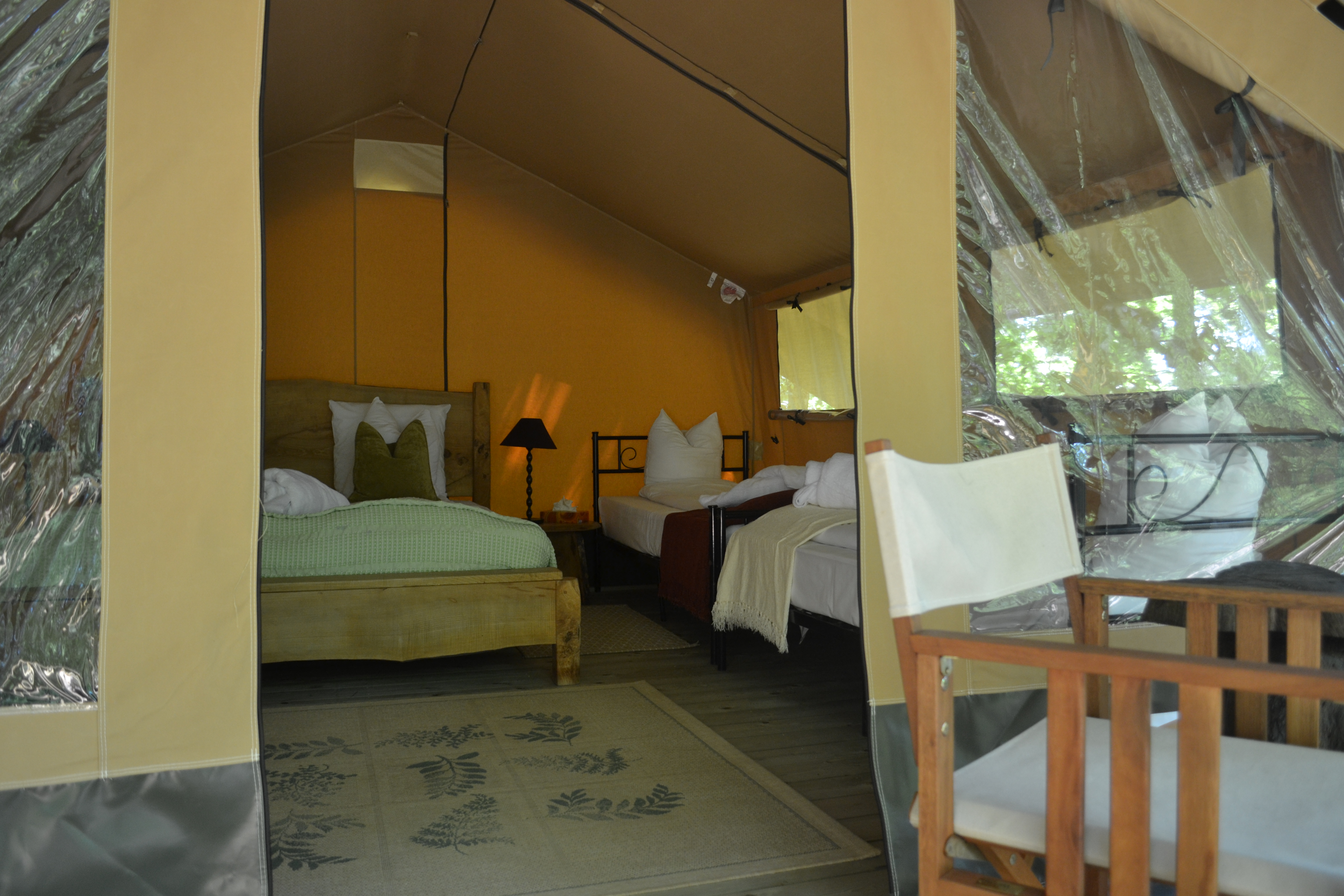 Bamburi — Tente lodge avec spa à Tarn-et-Garonne à Varen — salle de bain