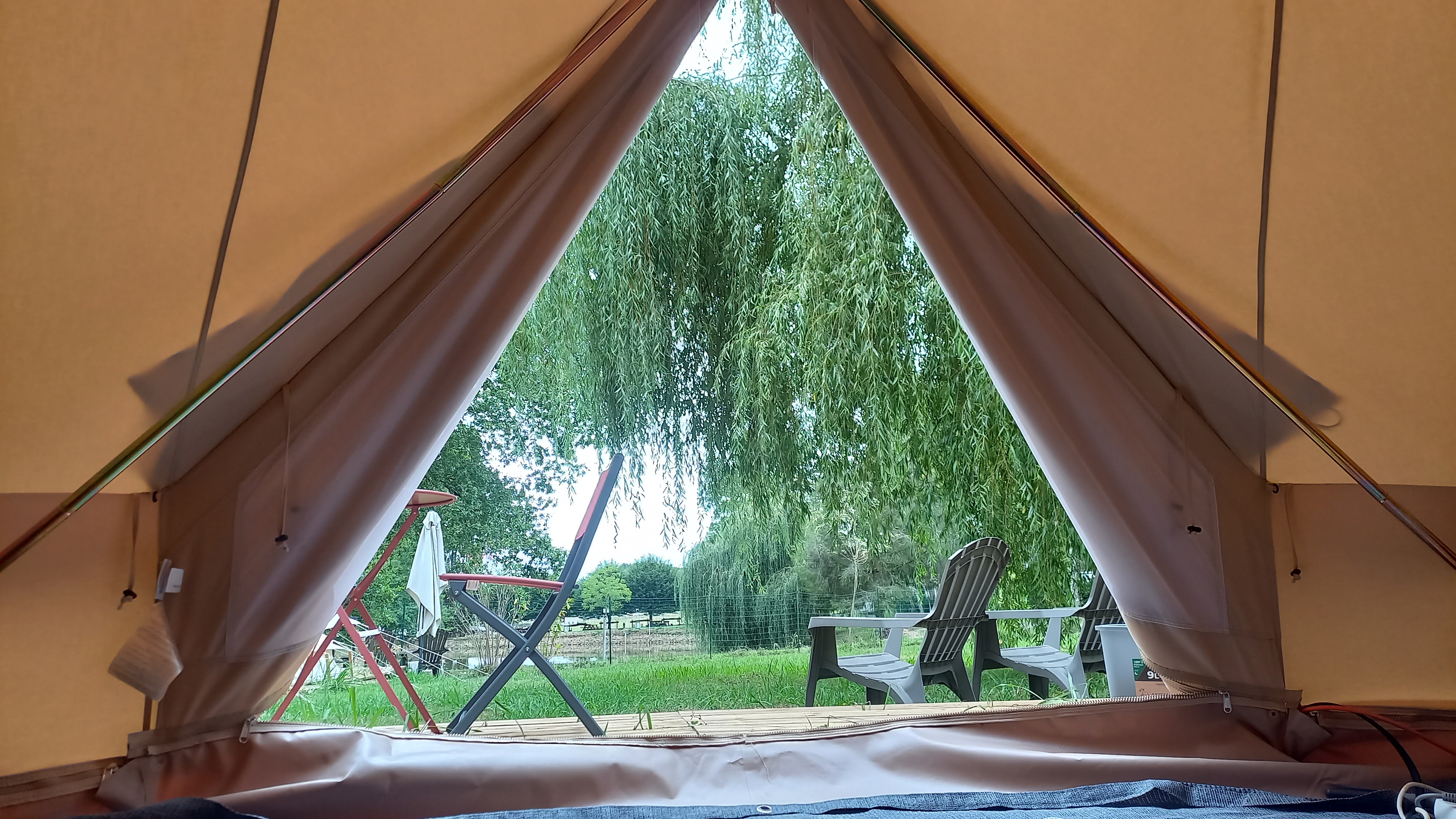 Tente Nori — Séjour nature avec spa à L'Orée du Bois, Pyrénées-Atlantiques à Pau — environnement naturel