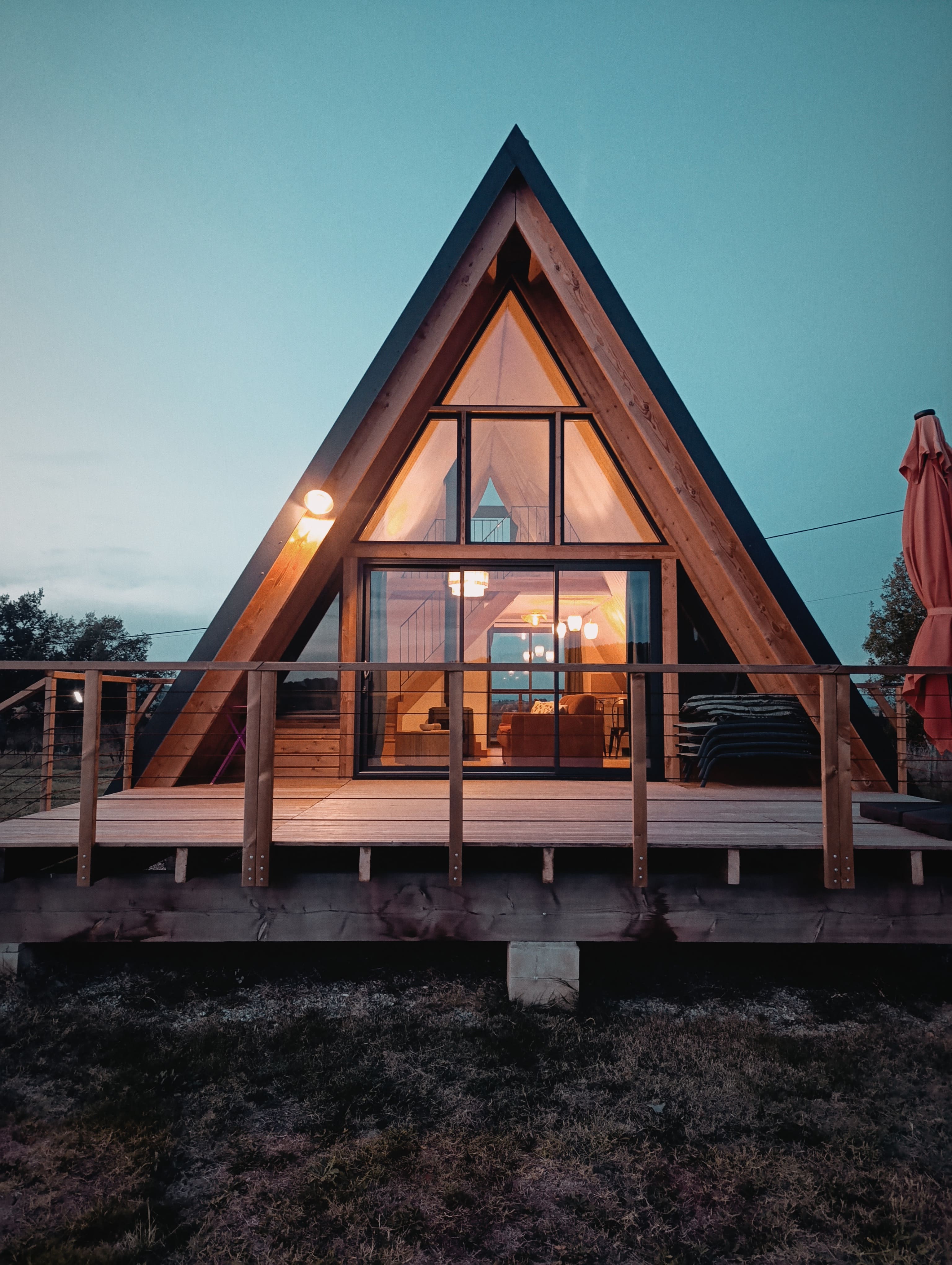 La Cabane des Biquets — Cabane avec spa à vue sur les collines en Aude
